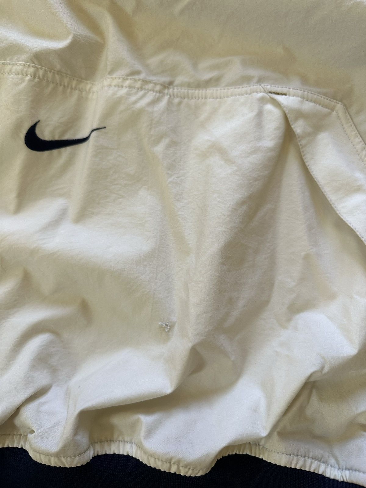 Nike × Vintage V-Neck Pullover Windbreaker Size US L / EU 52-54 / 3 - 4 Thumbnail