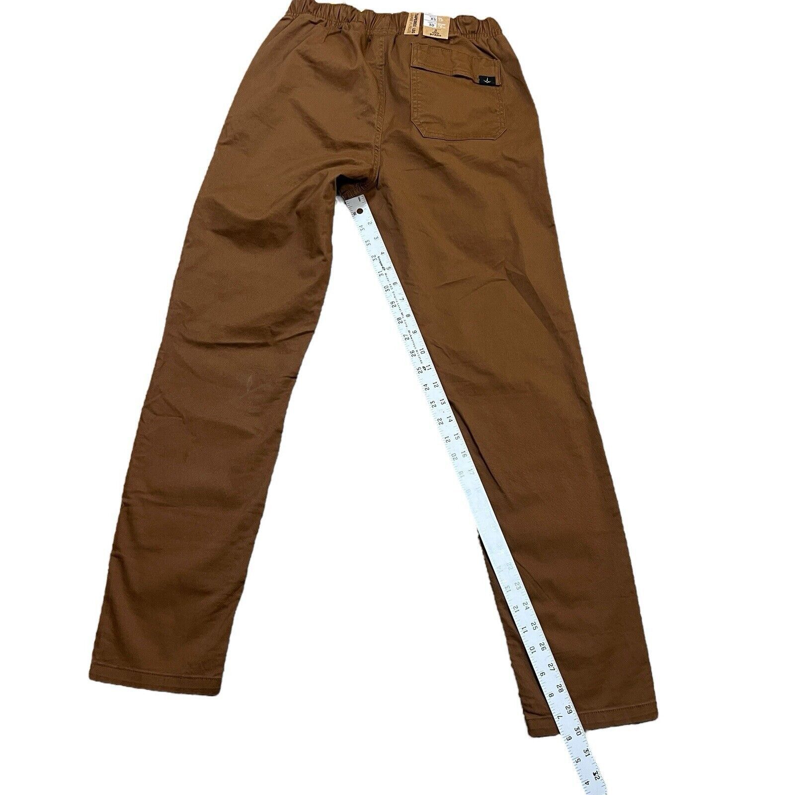 Prana prAna Mojave Pants Mens Sepia Brown Tapered Leg belt Size XS Size US 26 / EU 42 - 8 Thumbnail