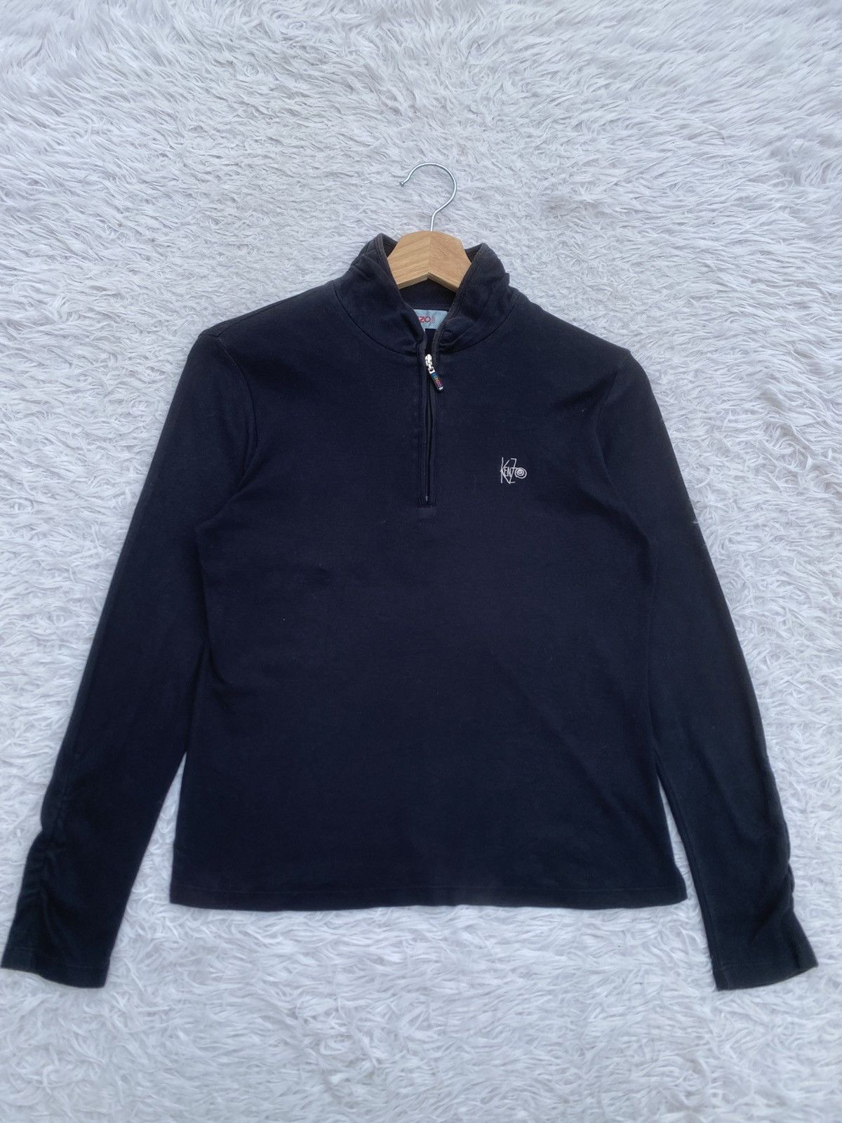 Kenzo Rare KENZO High Neck Longsleeve Shirt Size US S / EU 44-46 / 1 - 2 Thumbnail