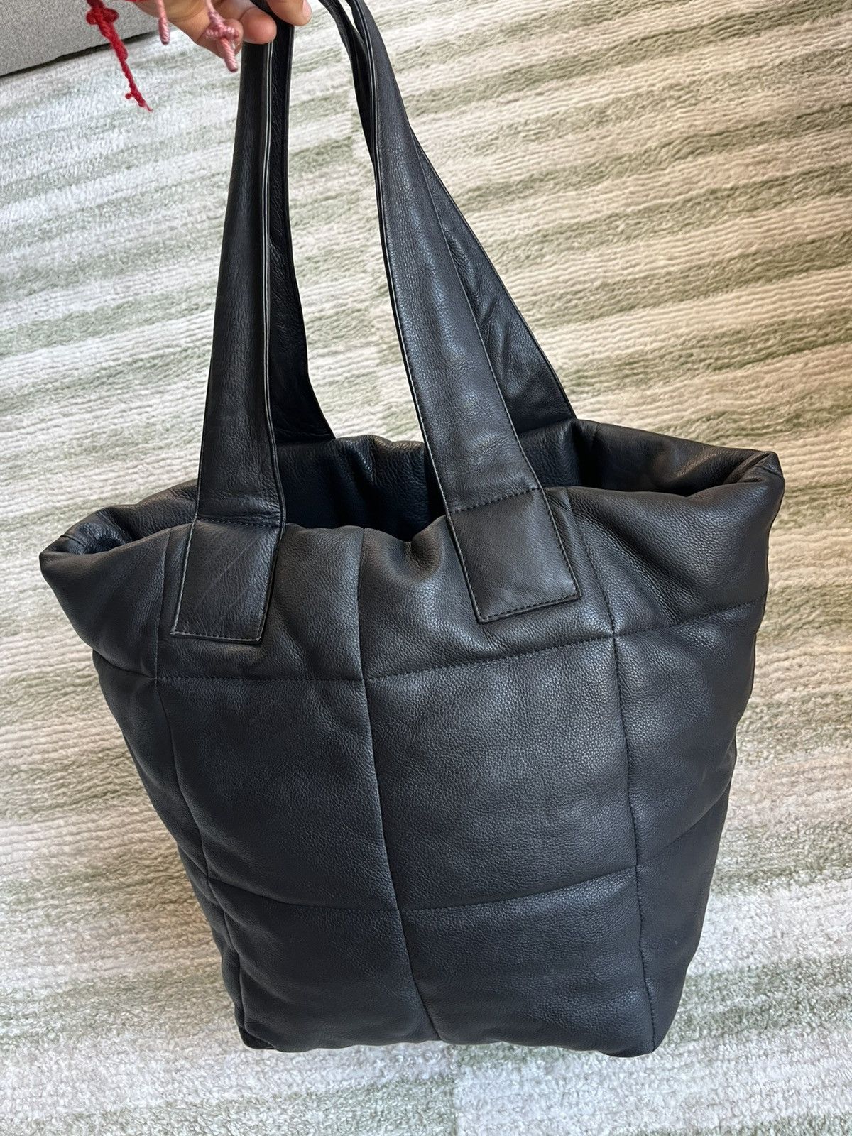 Dries Van Noten Dries Van Noten Puffed Leather Tote Bag Size ONE SIZE - 4 Thumbnail
