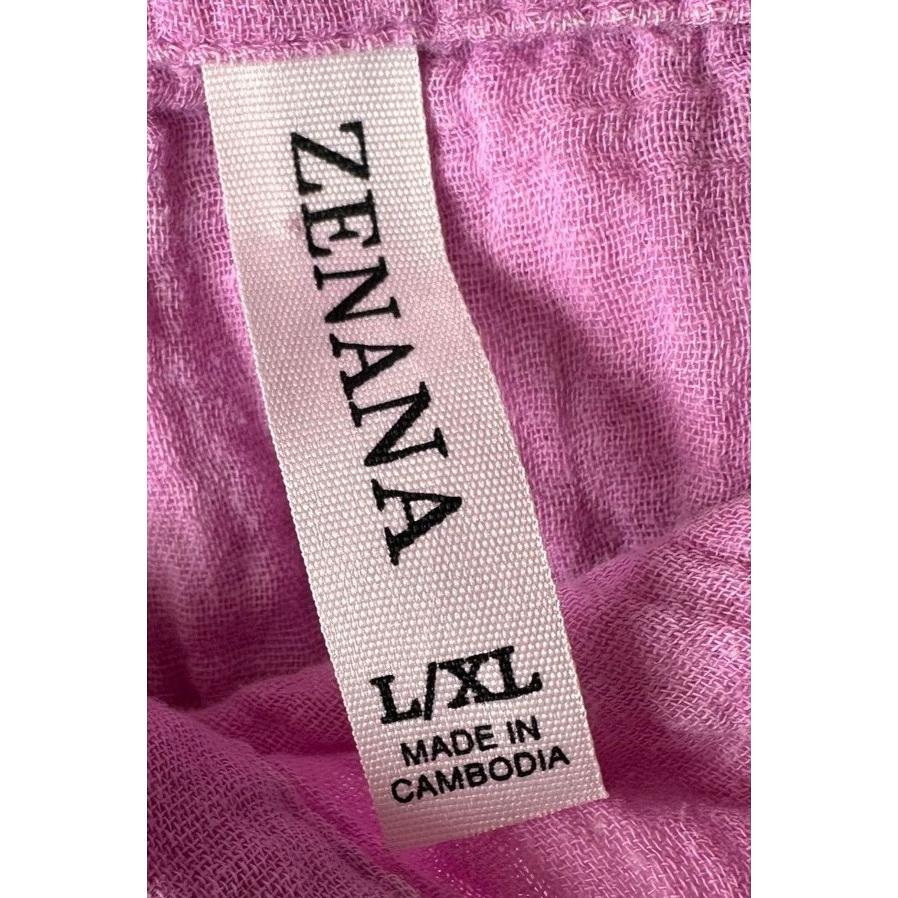 Other Zanana Hi Low Gauge Shirt Sz L XL Lilac Pink Distressed Butt Size XL / US 12-14 / IT 48-50 - 11 Thumbnail