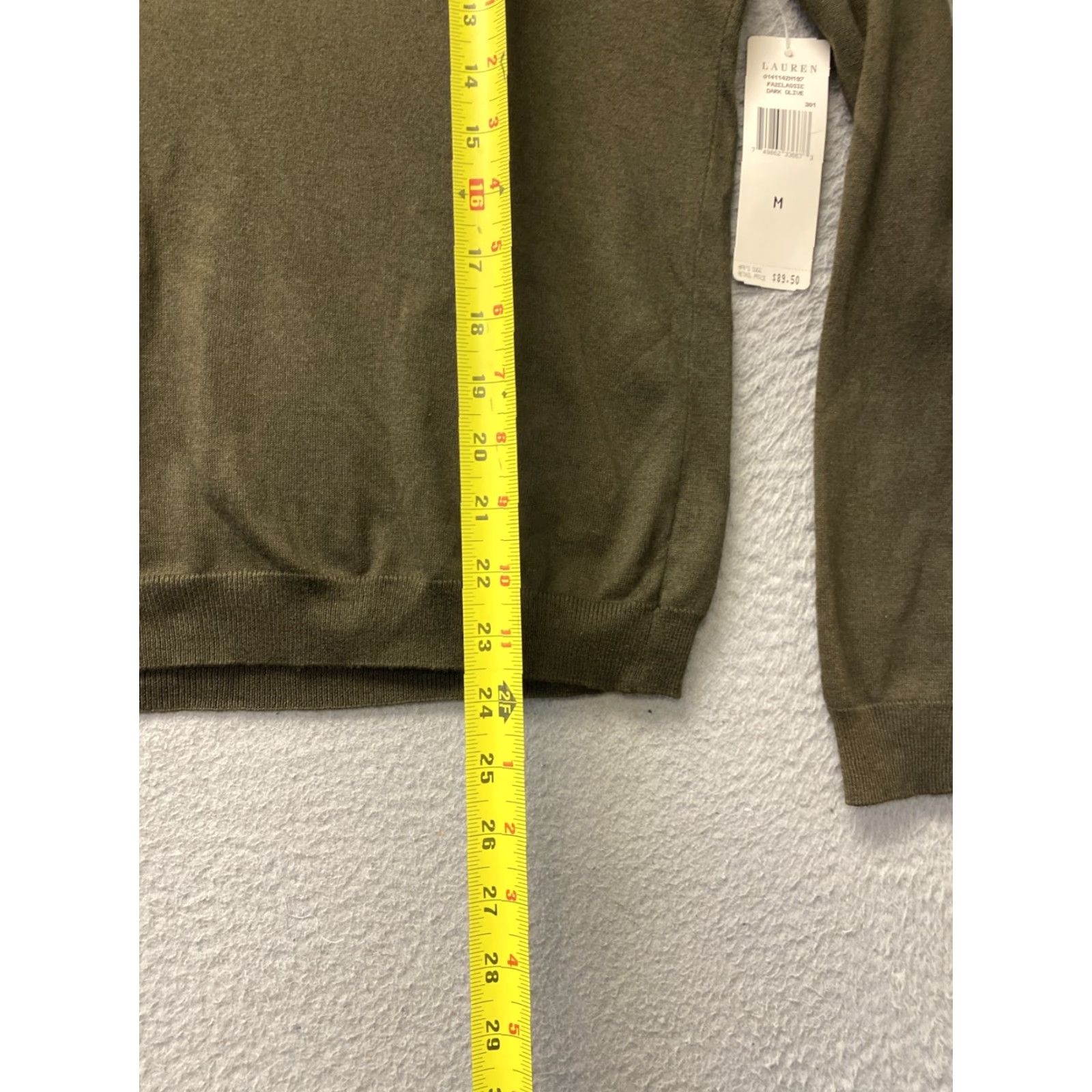 Ralph Lauren Ralph Lauren Sweater Unisex Adults M Dark Olive Knit Turtleneck Pullover 159-27 Size M / US 6-8 / IT 42-44 - 5 Thumbnail