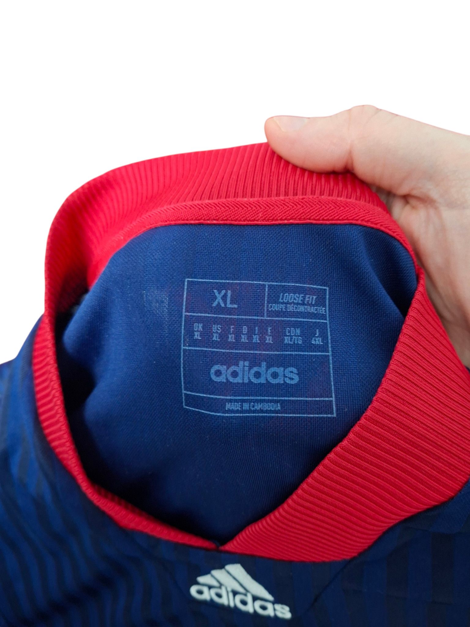 Adidas AJAX AMSTERDAM ADIDAS VINTAGE DIRTY SOCCER JERSEY Size US XL / EU 56 / 4 - 5 Thumbnail