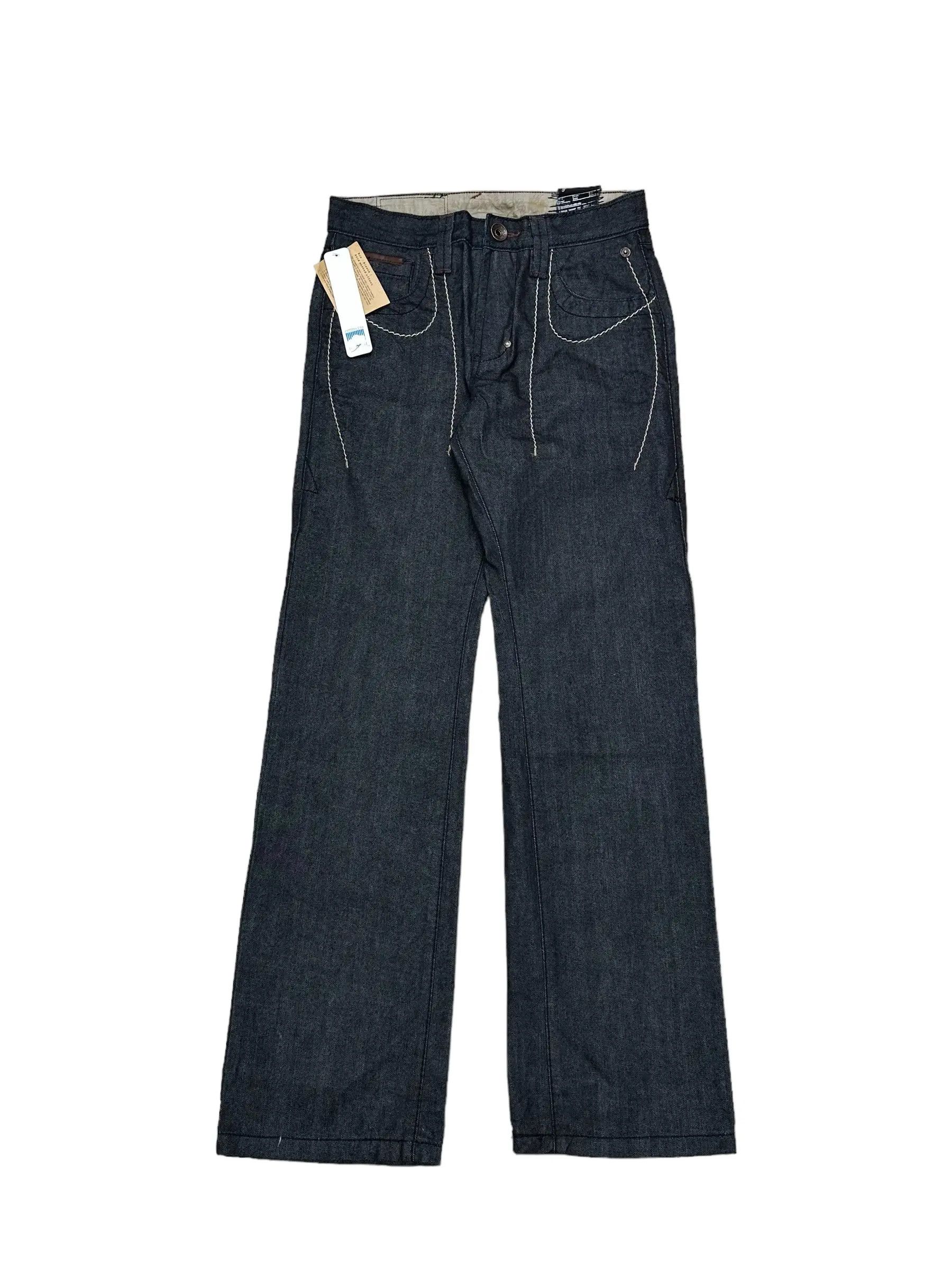 Japanese Brand Brand New Tough "Nathan" regular straight Jeans Size US 32 / EU 48 - 1 Thumbnail
