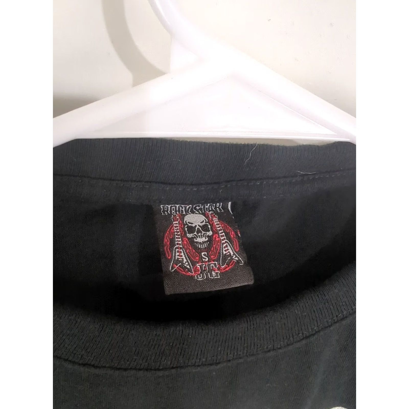 Vintage Vintage One Piece Wanted Monkey D Luffy Shirt Rock Star JG Puff Print Rare Size US S / EU 44-46 / 1 - 3 Thumbnail