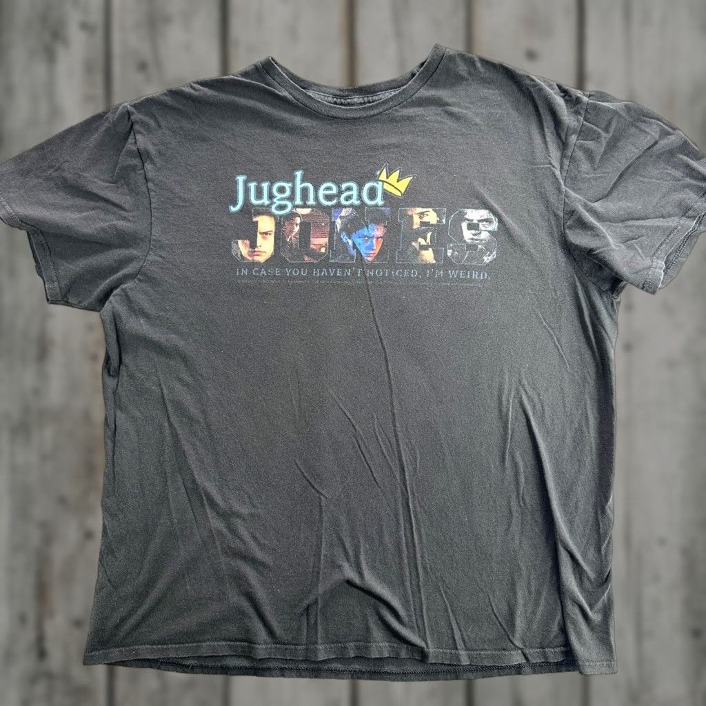 Vintage Jughead Jones Shirt Mens L Black Riverdale TV Show Graphic Tee Quote IN CASE YOU HAVEN'T NOTICED, I'M WEIRD. Size US L / EU 52-54 / 3 - 1 Thumbnail