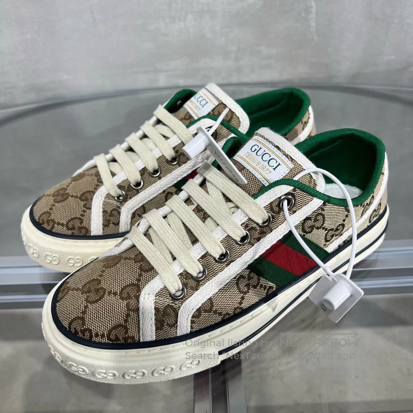 Gucci Guicci 1977 Old-style board shoes Size US 4.5 / IT 34.5 - 1 Thumbnail