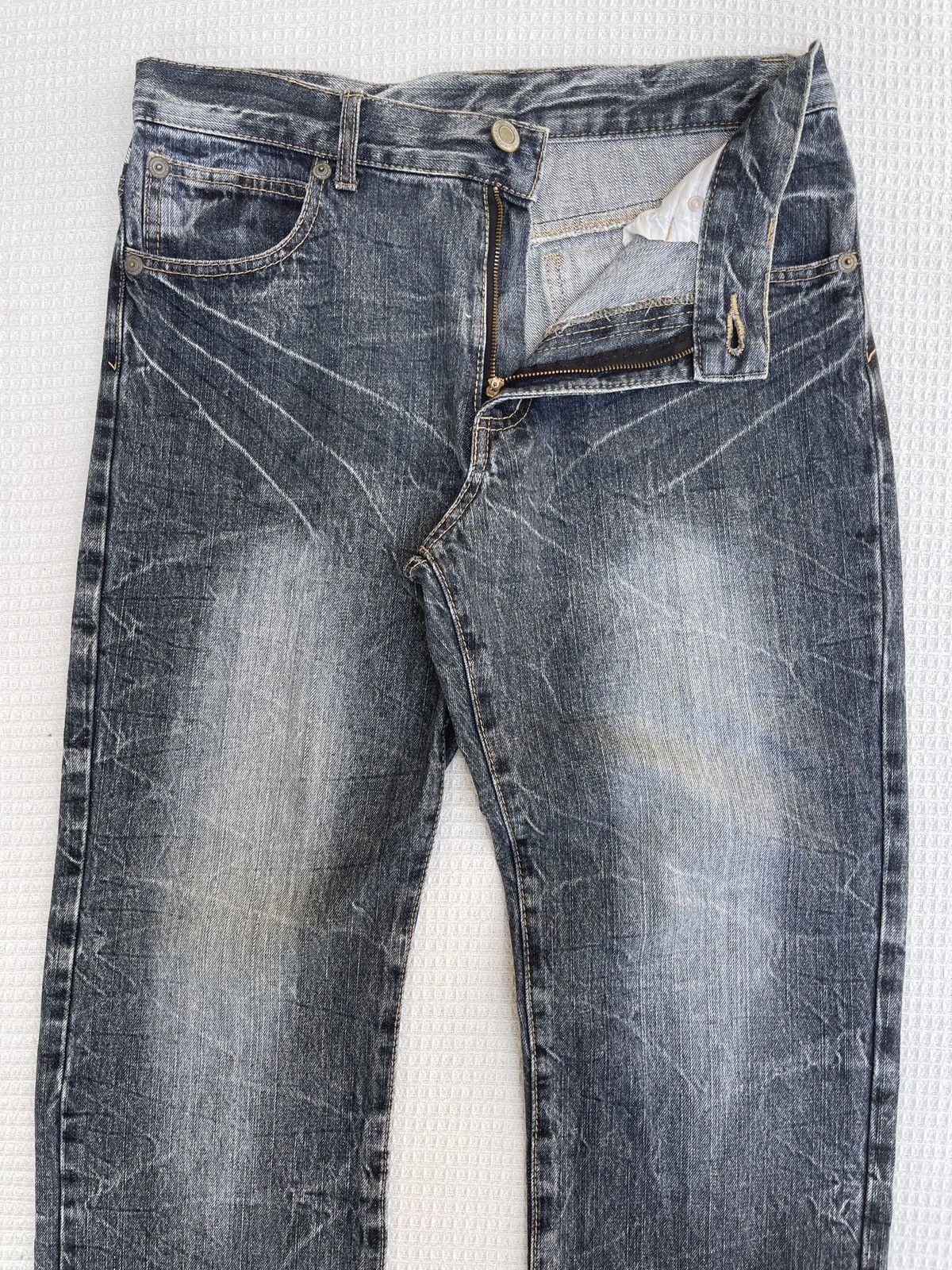 Hysteric Glamour Last Drop🔥Japanese Back & Forth Wings Since 1975 Denim Jeans Size US 32 / EU 48 - 6 Thumbnail