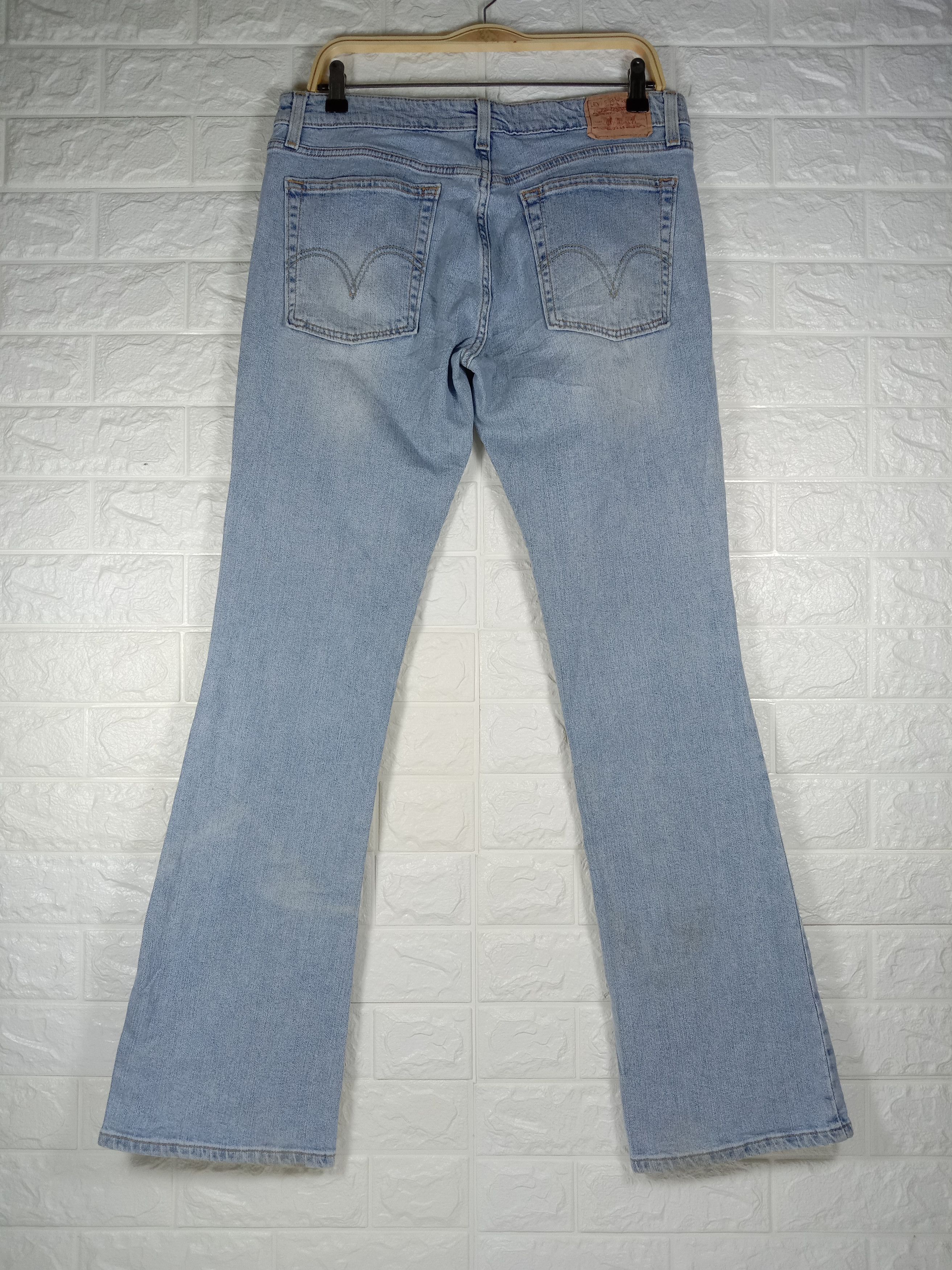 Levi's Vintage Levi's 518 Flare Jeans Light Wash Denim Size 33" - 5 Thumbnail
