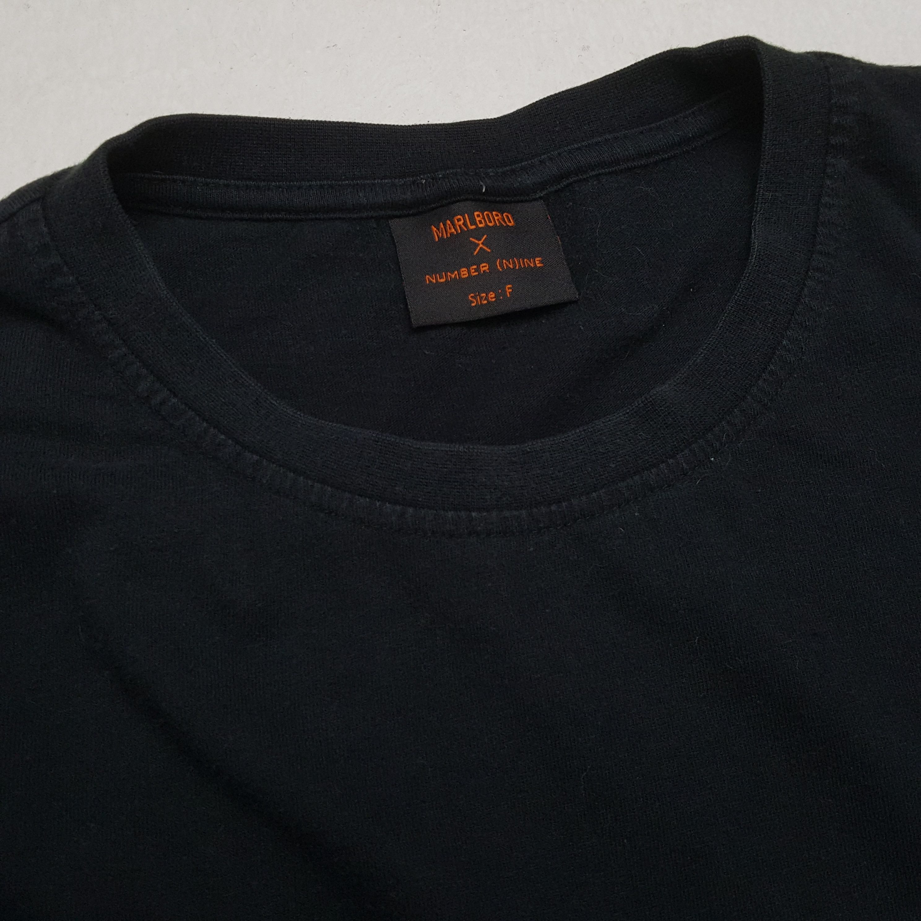 Marlboro × Number (N)ine × Vintage MARLBORO x NUMBER (N)INE Japanese Brand Custom Art Tshirt Size US L / EU 52-54 / 3 - 7 Thumbnail
