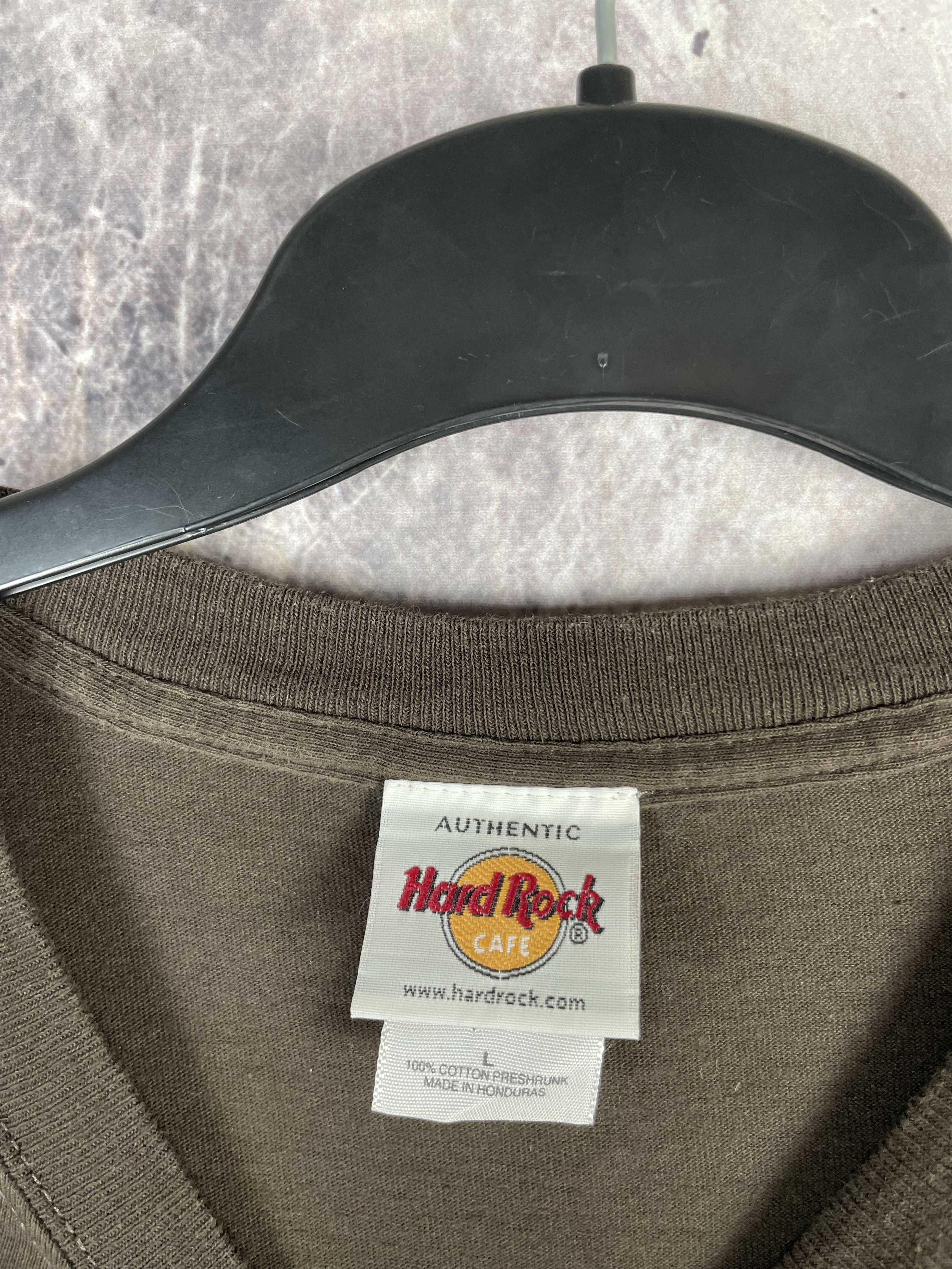 Hard Rock Cafe Vintage Y2K Hard Rock Cafe Detroit Graphic Tee Size US L / EU 52-54 / 3 - 6 Thumbnail