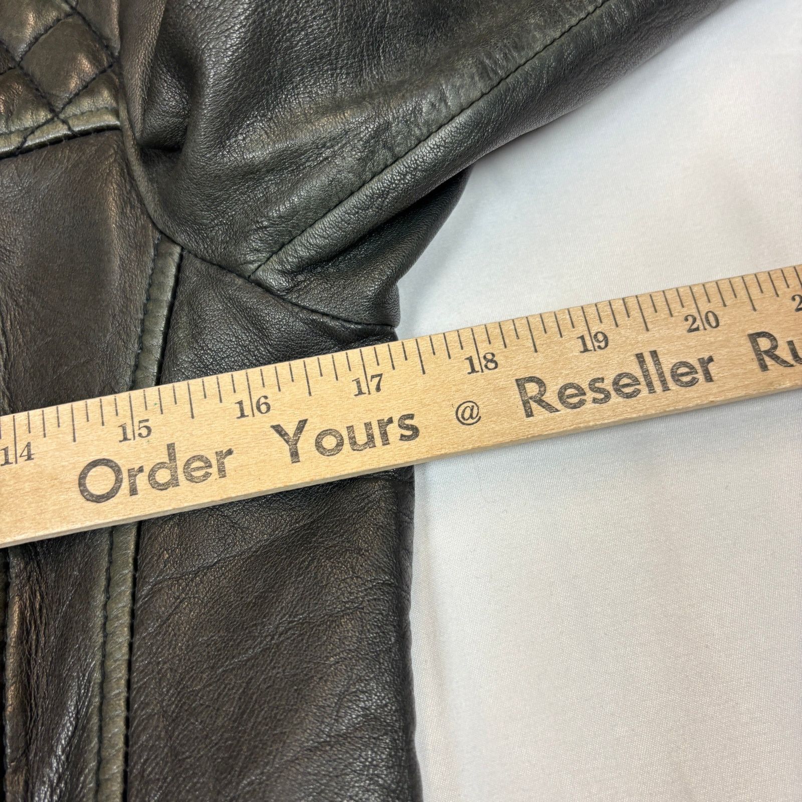Allsaints Allsaints Cargo Biker Leather Jacket Women's 6 Quilted Size M / US 6-8 / IT 42-44 - 5 Thumbnail