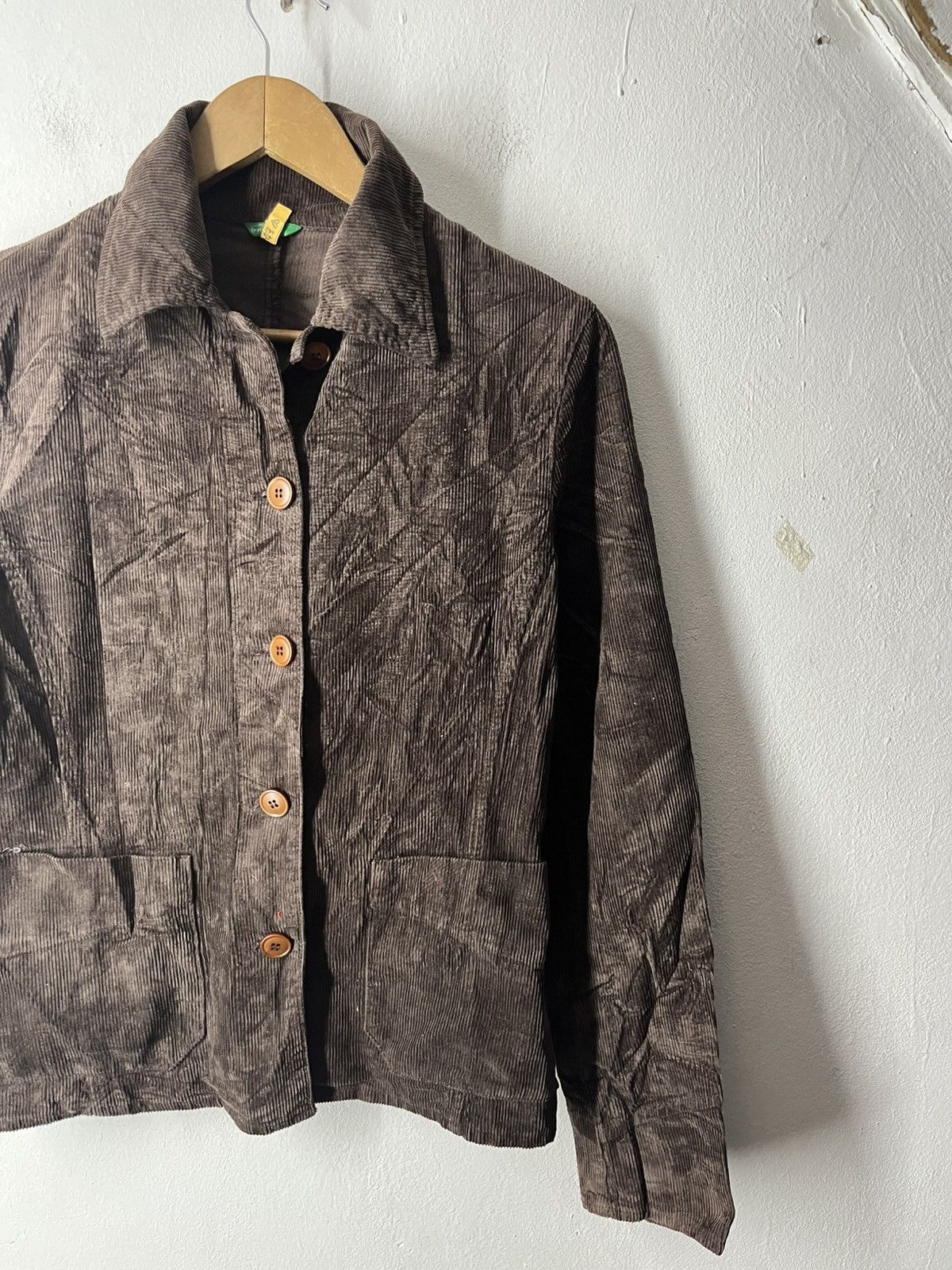 United Colors Of Benetton UNITED COLOUR OF BENETTON CUDROY JEANS JACKET Size S / US 4 / IT 40 - 2 Thumbnail