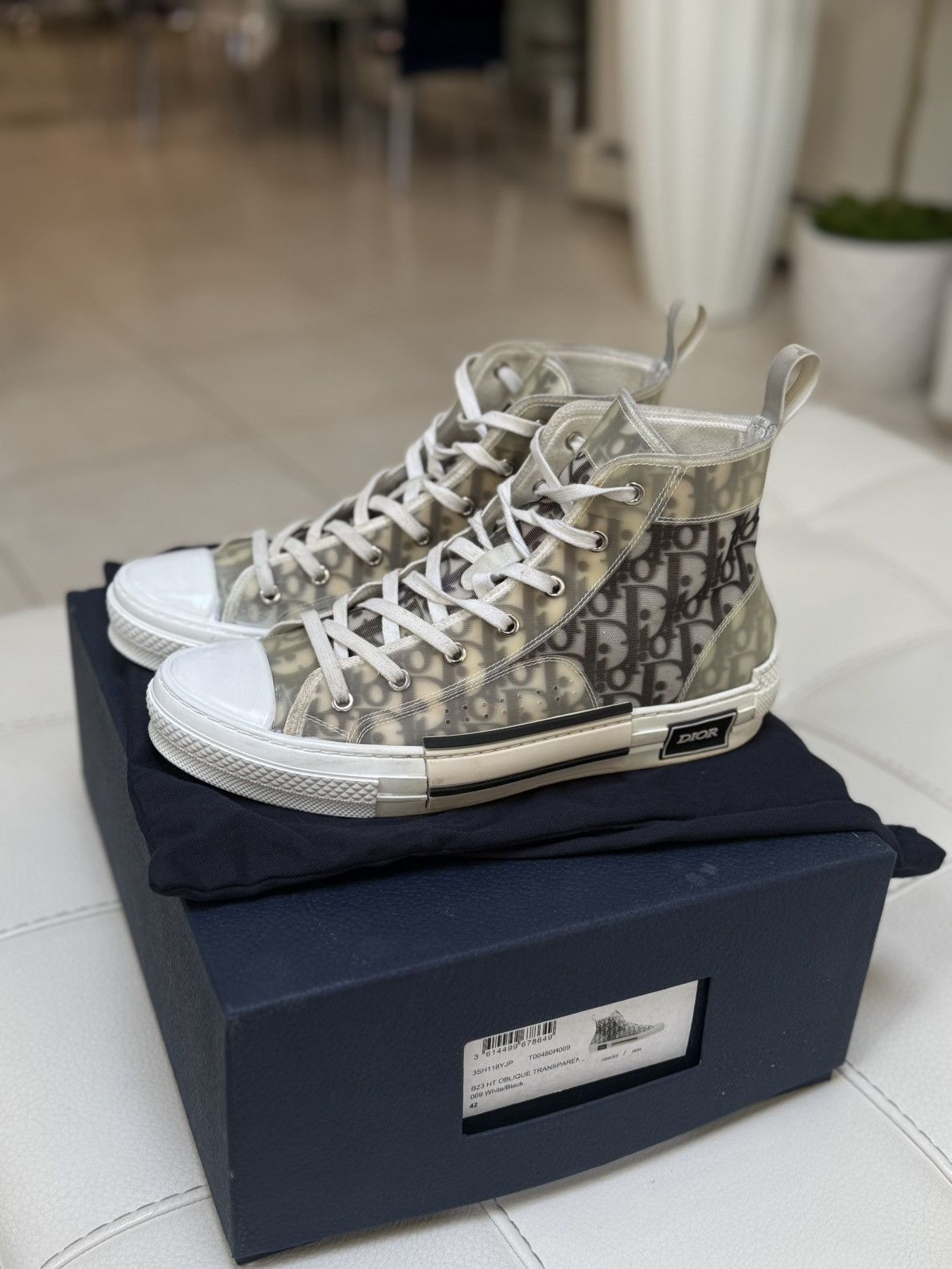Dior B23 High Oblique Size US 9 / EU 42 - 4 Thumbnail