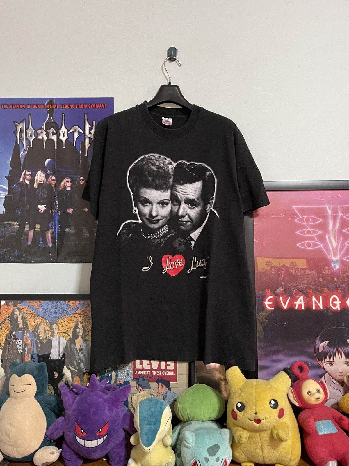 Vintage I Love Lucy Shirt TV Series 1992 Size US XL / EU 56 / 4 - 1 Thumbnail