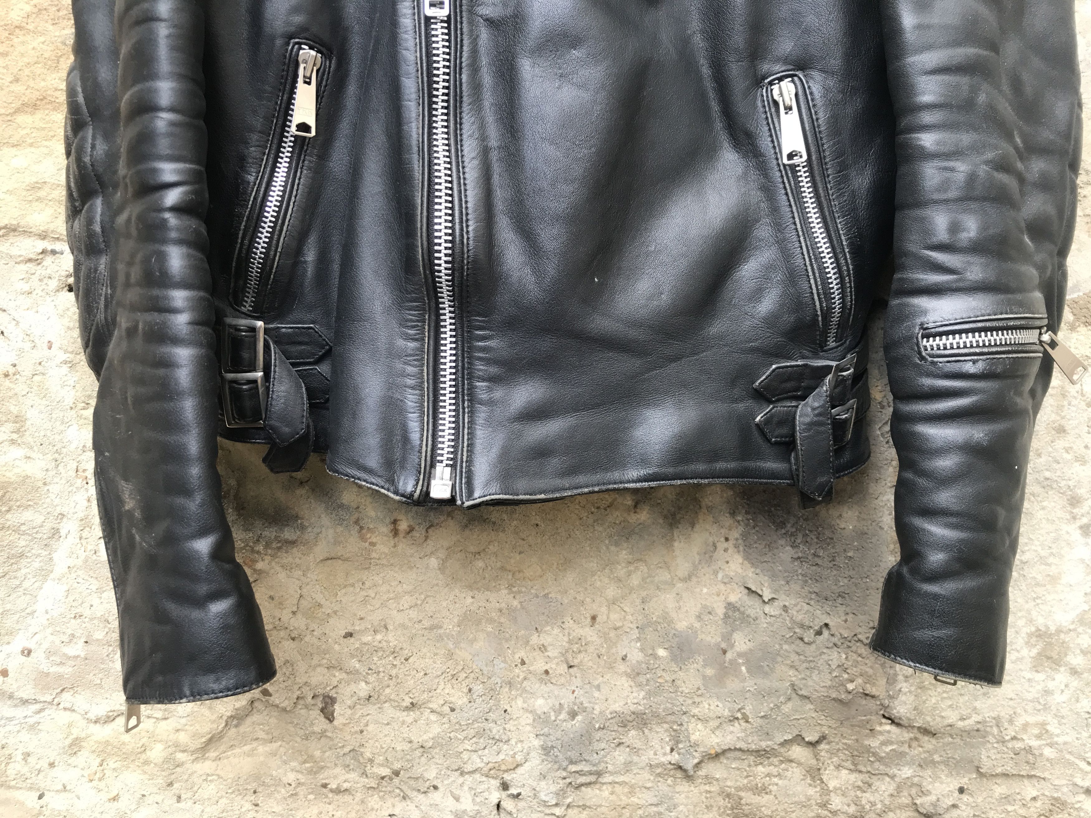 Vintage Rare Vintage 80s German Motorcycle Leather Biker Jacket Size US M / EU 48-50 / 2 - 3 Thumbnail