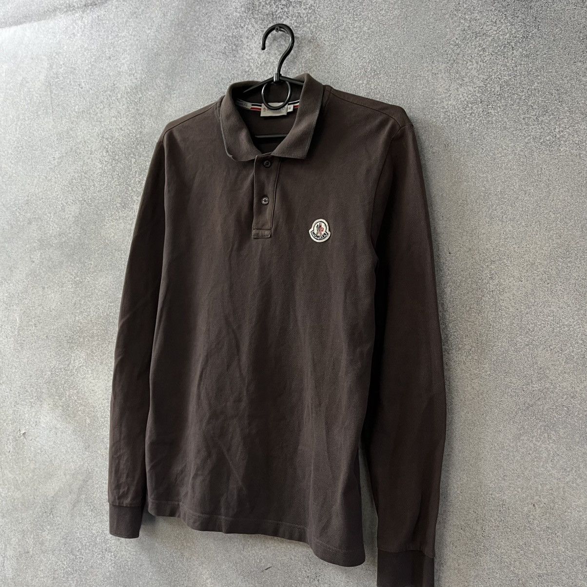 Moncler Moncler Polo Long Sleeve Size US S / EU 44-46 / 1 - 6 Thumbnail