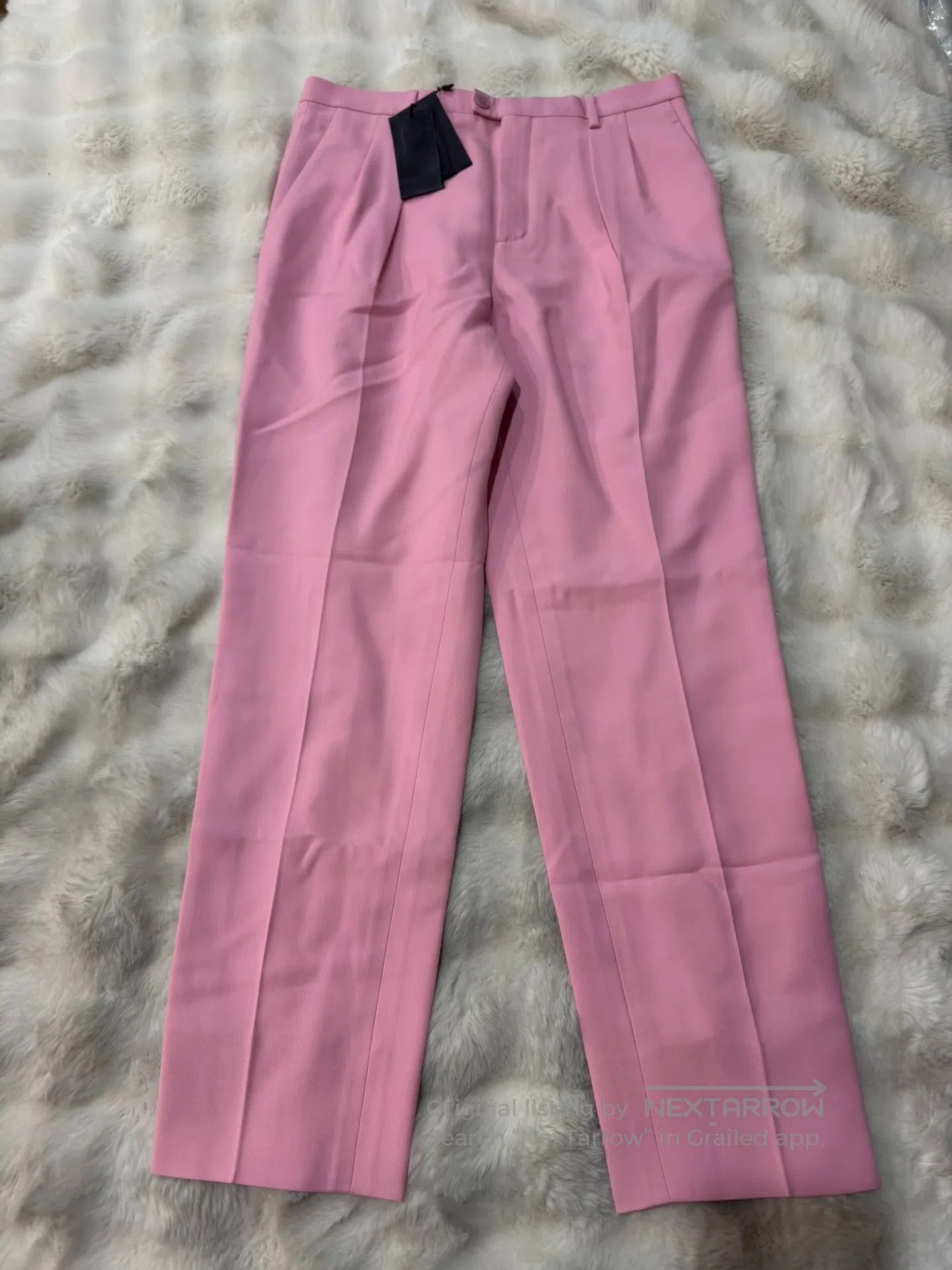 Saint Laurent Paris Saint Laurent Paris Pink Men's Trousers| Size US 30 / EU 46 - 1 Thumbnail