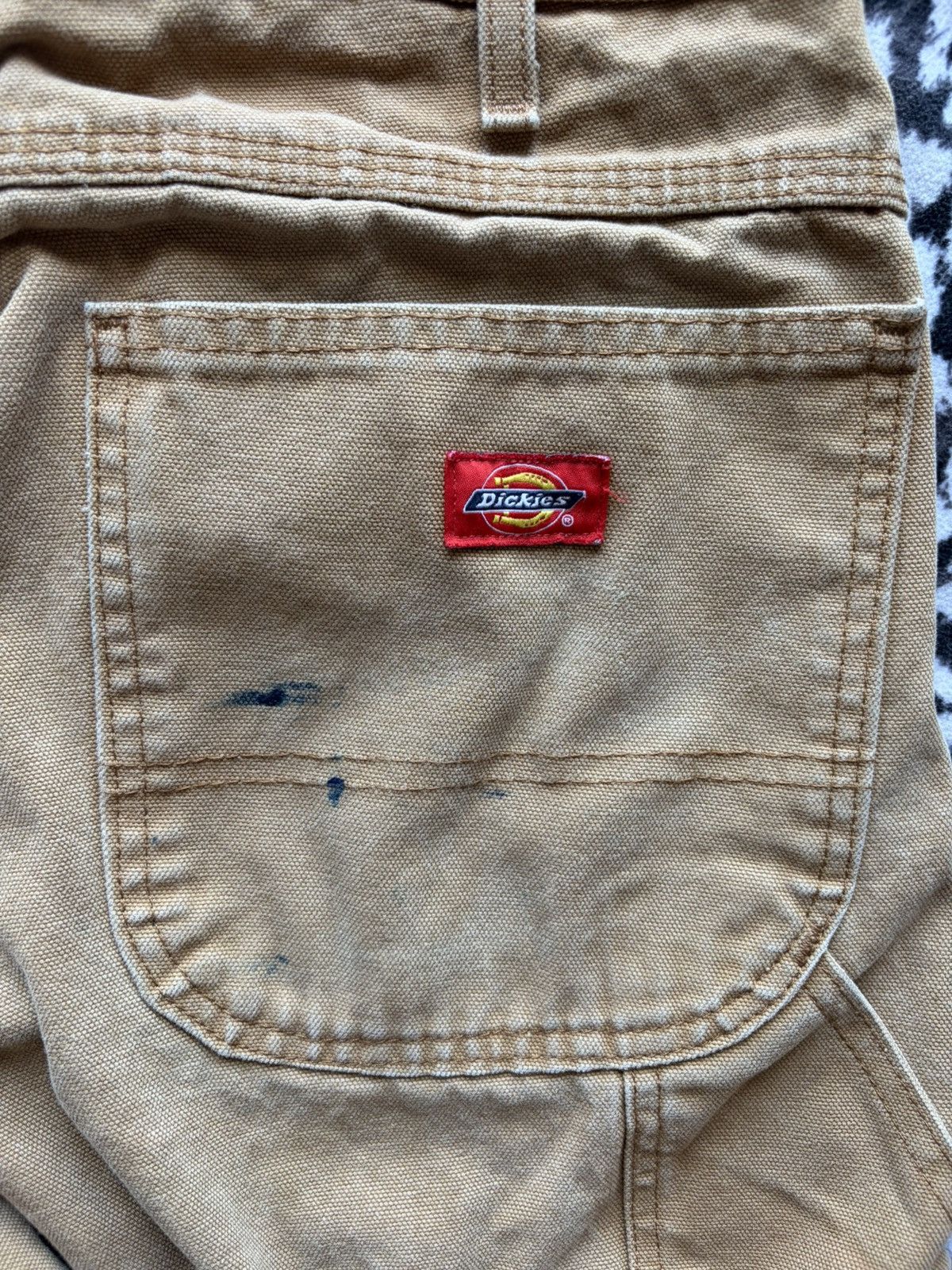 Dickies Distressed tan Dickies carpenter work pants Size US 32 / EU 48 - 7 Thumbnail