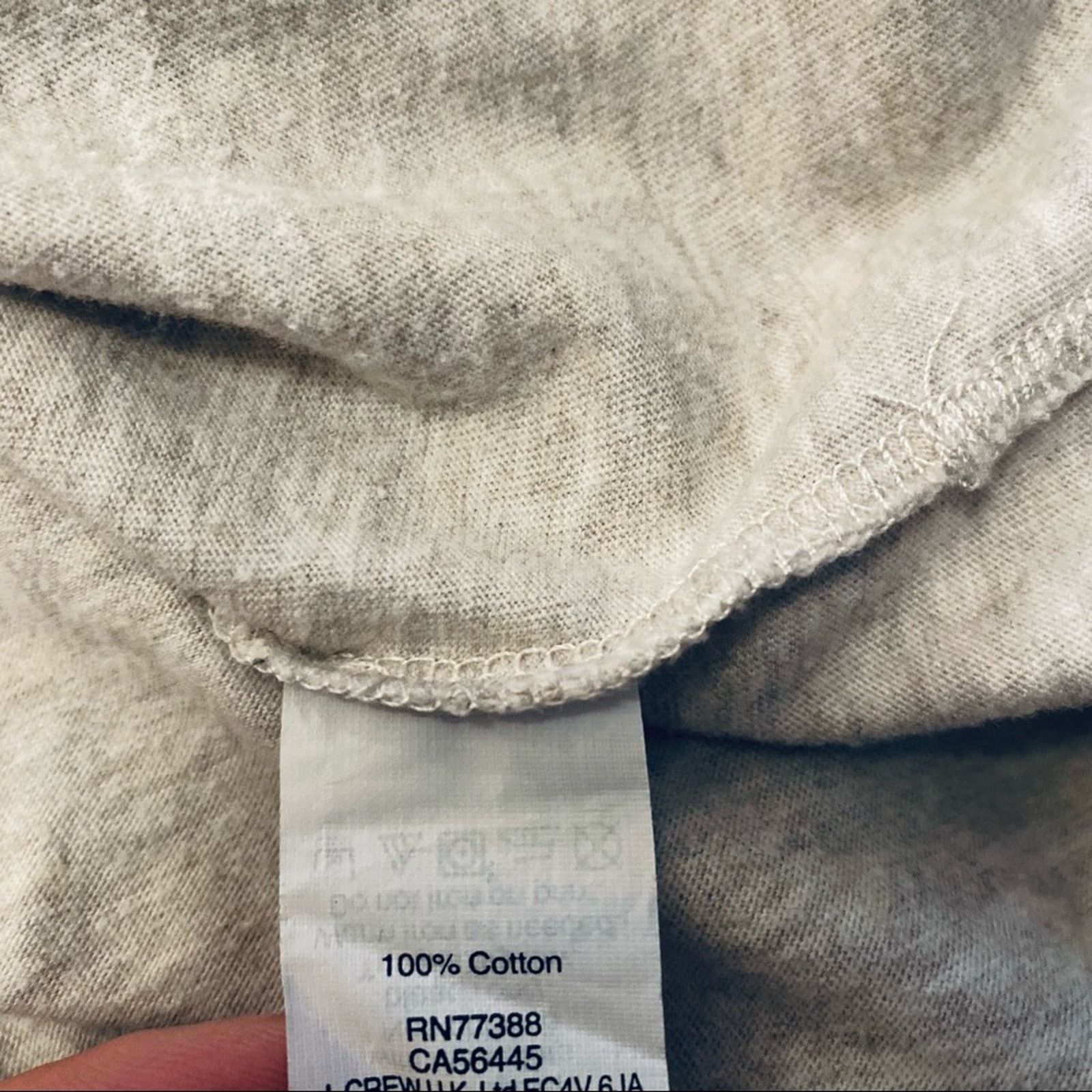 J.Crew J Crew beige long sleeve slim fit tee Size US M / EU 48-50 / 2 - 5 Thumbnail