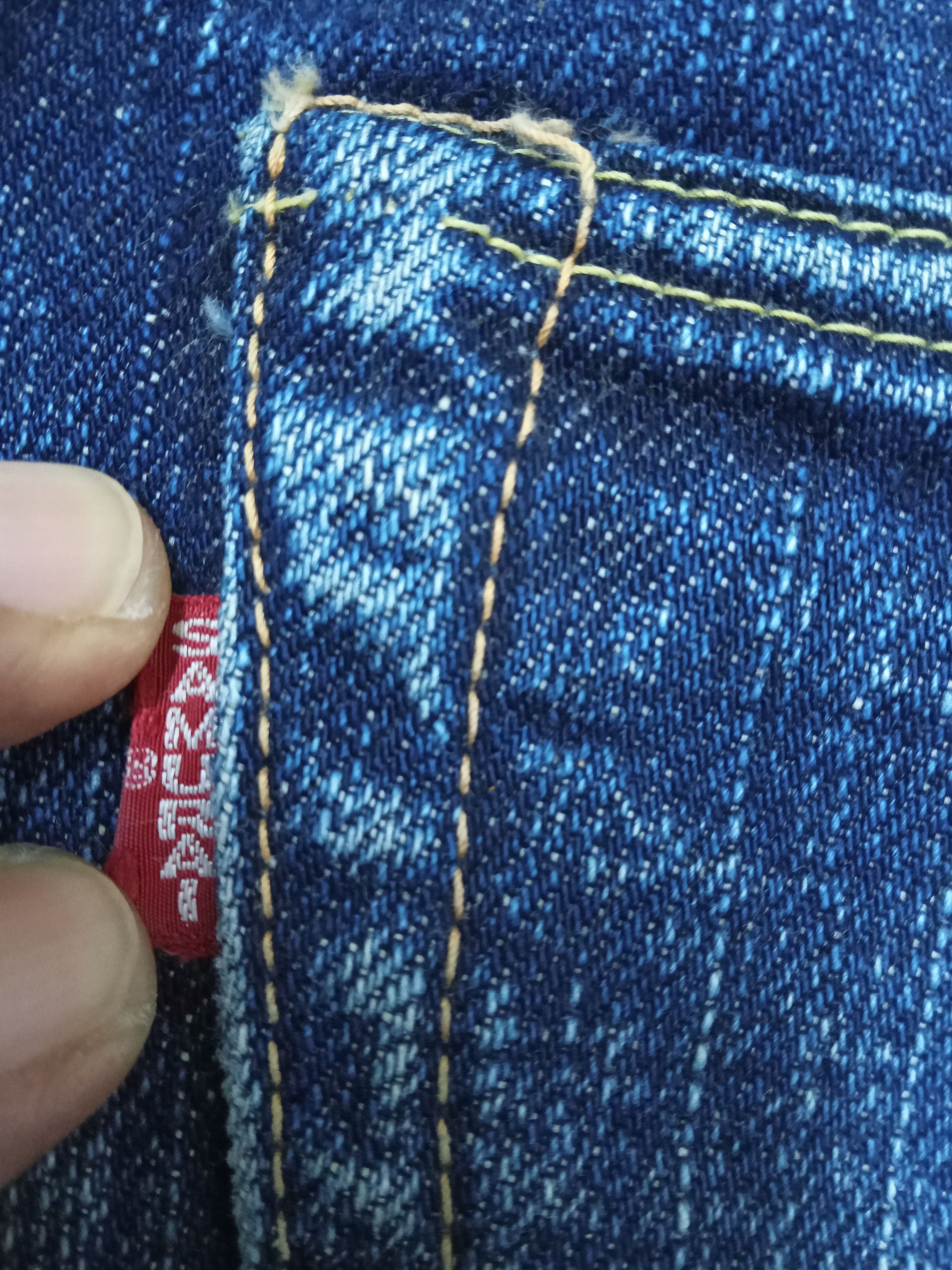 Samurai Jeans Samurai S0500XX Redline Selvedge Distressed Jeans Size US 29 - 7 Thumbnail