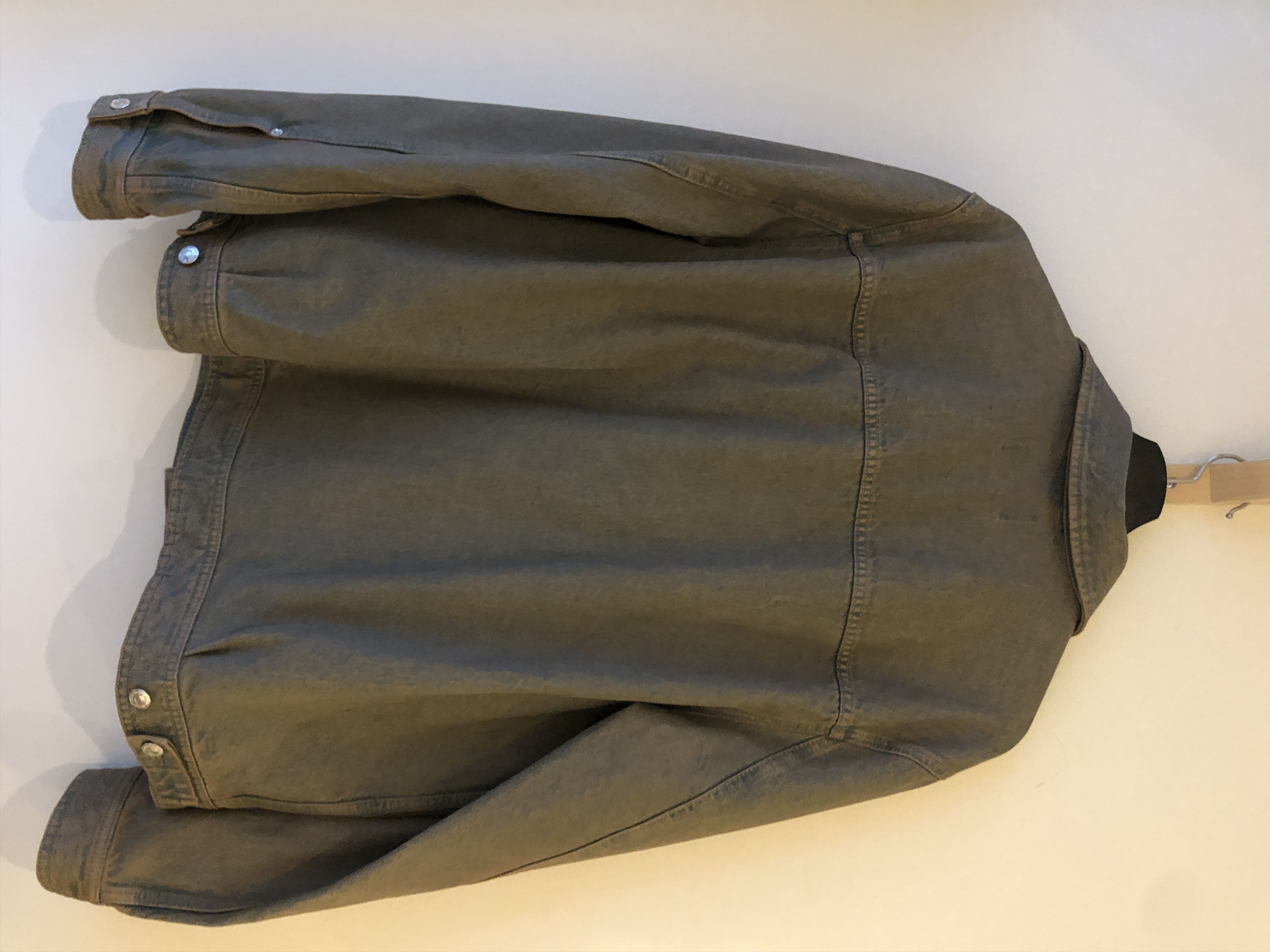 Acne Studios × Helmut Lang × Wood Wood NWOT $500 - Vintage Beige Denim Jacket Size US L / EU 52-54 / 3 - 12 Thumbnail