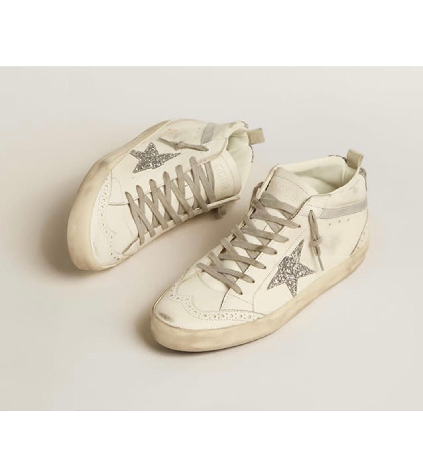 Golden Goose Golden Goose Mid Star Sneakers Size US 7 / IT 37 - 2 Thumbnail