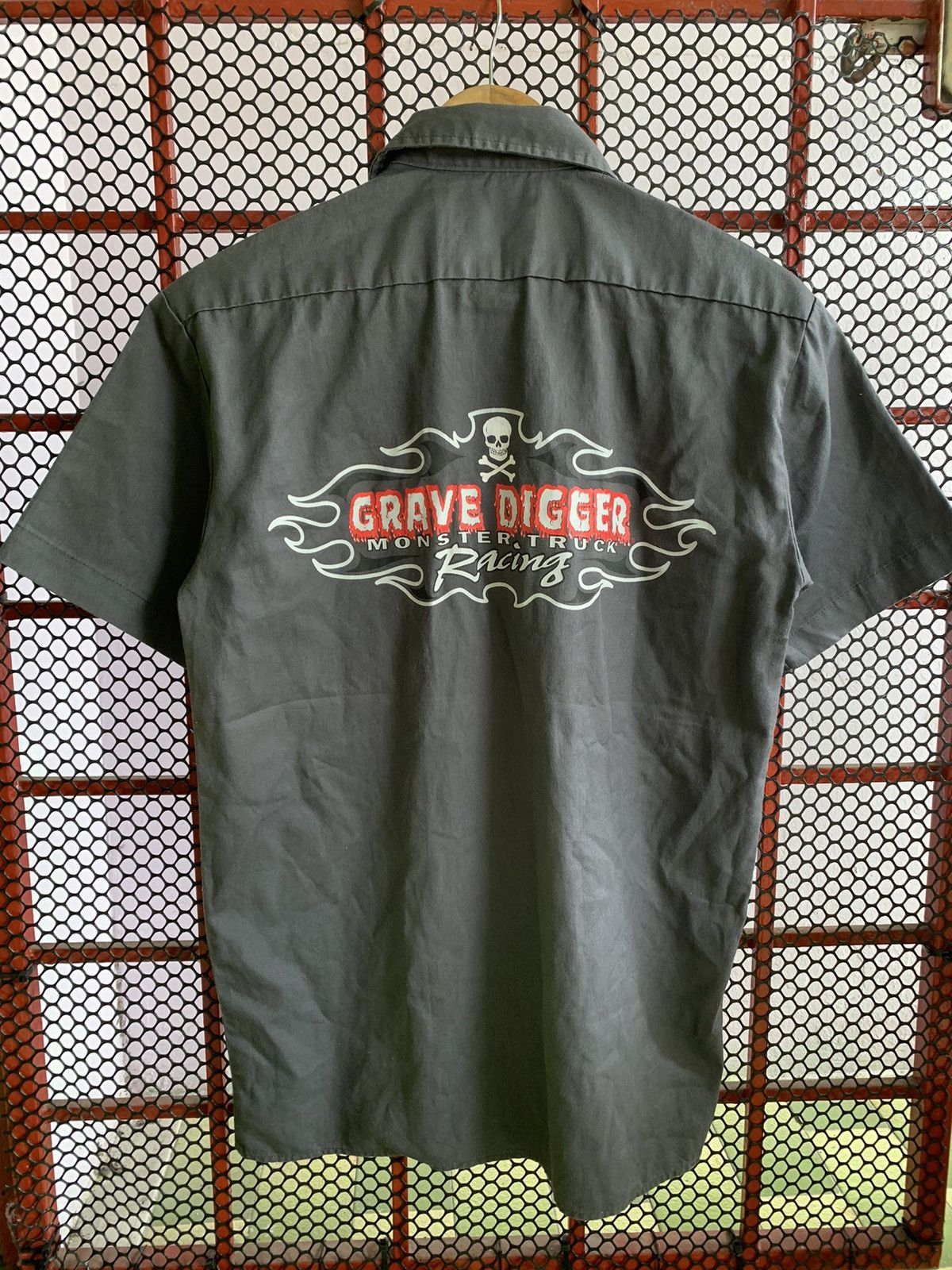 Dickies × Hysteric Glamour × Japanese Brand Vintage Dickies Monster Truck Racing Shirt Button Size US S / EU 44-46 / 1 - 1 Thumbnail