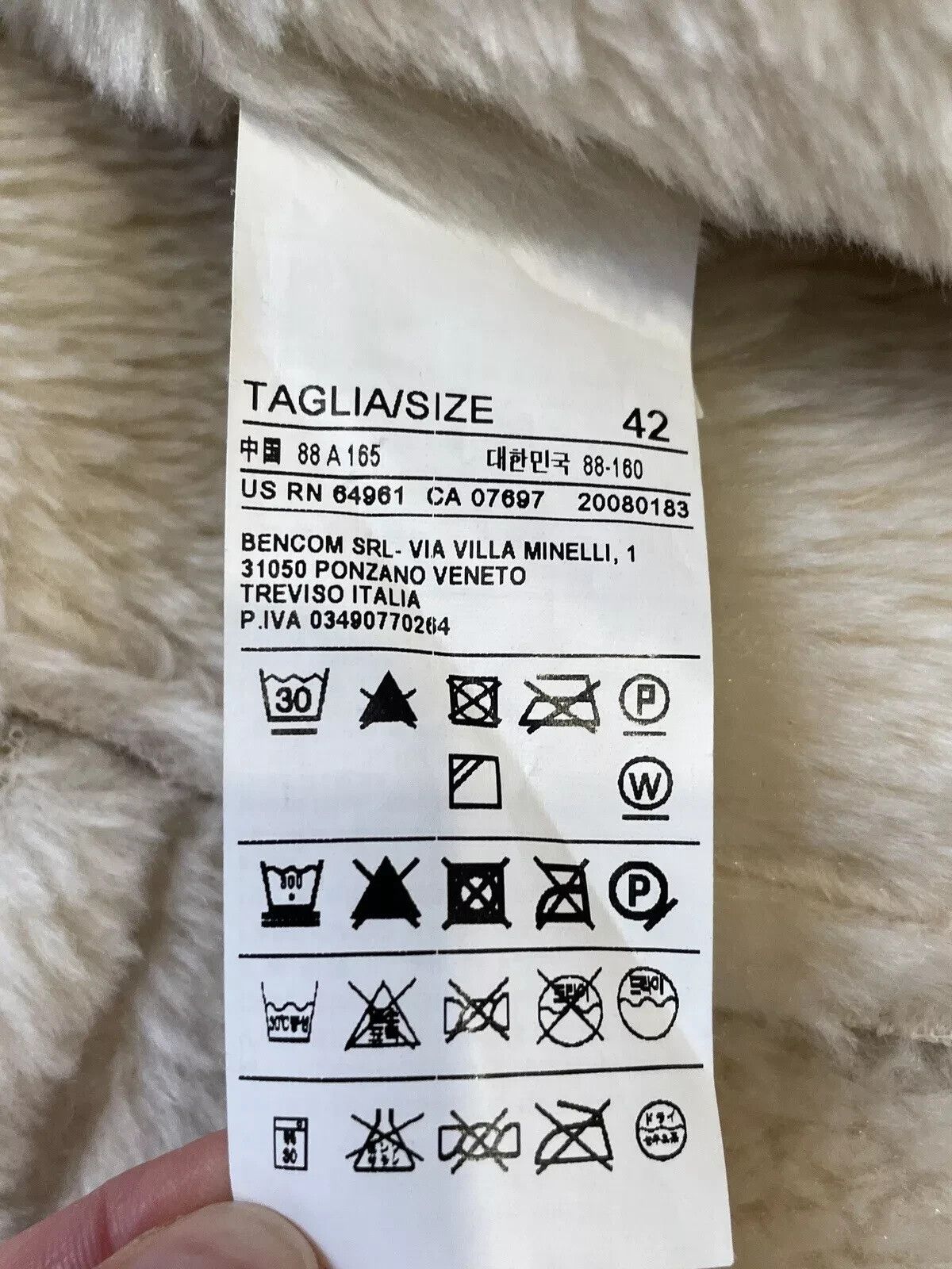 United Colors Of Benetton United Colors Of Benetton Faur Faux Shearling y2k Jacket Size M / US 6-8 / IT 42-44 - 19 Thumbnail