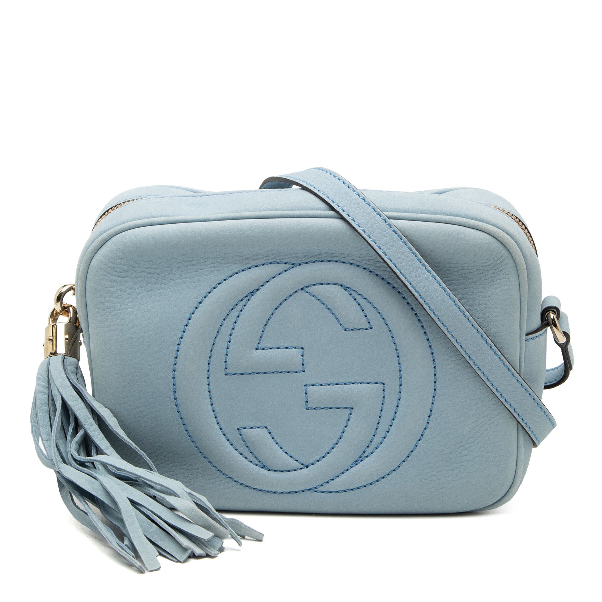 Gucci Gucci Nubuck Soho Disco Crossbody Size ONE SIZE - 1 Thumbnail