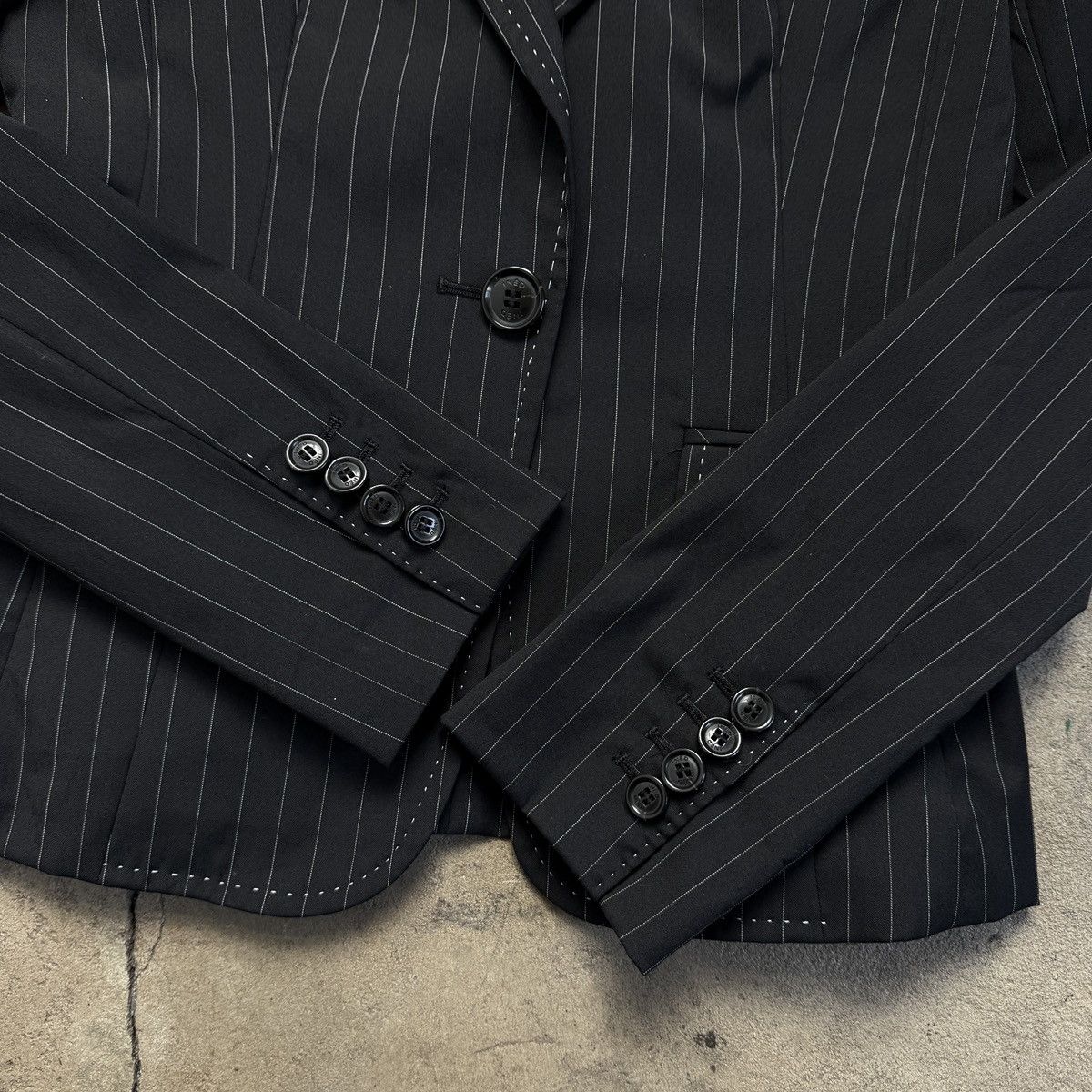 Yohji Yamamoto Ined Japan by Yohji Yamamoto Blazer Jacket Size S / US 4 / IT 40 - 5 Thumbnail