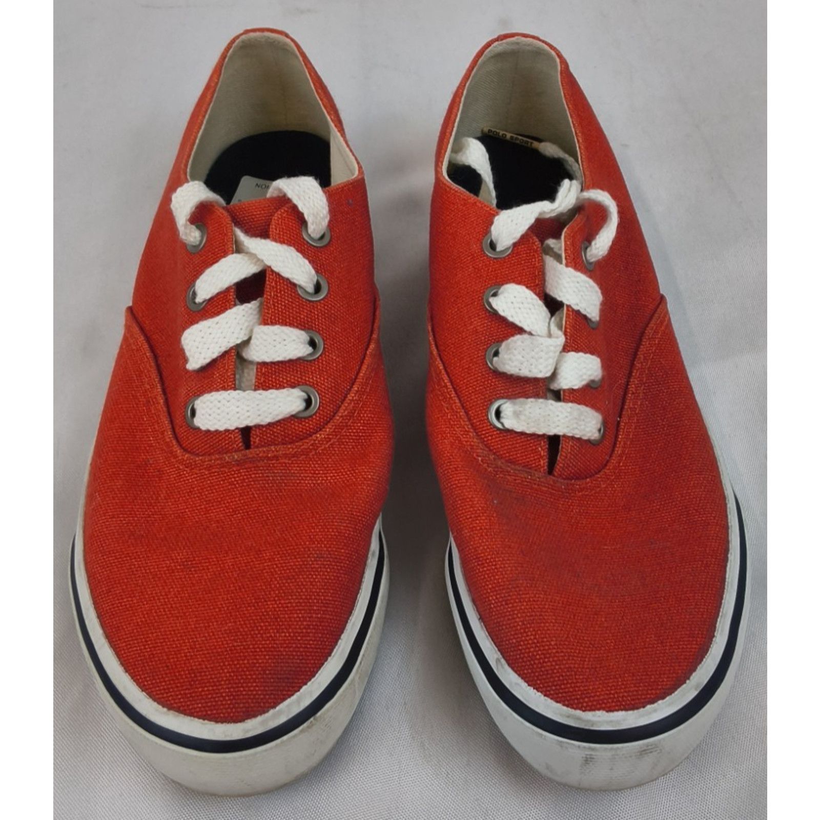 Ralph Lauren Polo Sport Ralph Lauren Canvas VTG Tennis Shoe Men's 7.5 Red Size US 7.5 / EU 40-41 - 2 Thumbnail