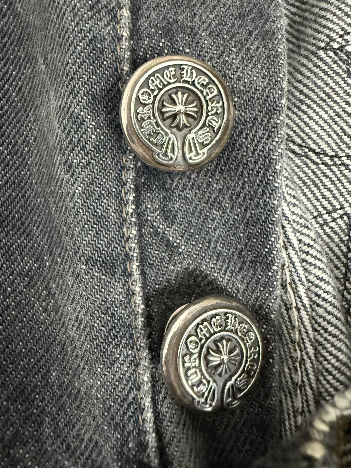 Chrome Hearts Chrome Hearts Levi‘s 501 20 Cross Patch Jeans Size US 31 - 5 Thumbnail