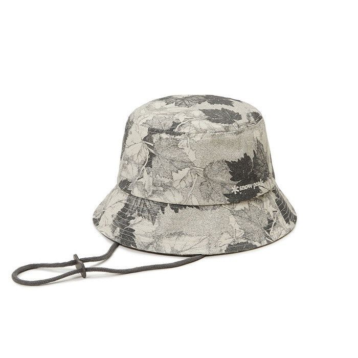 Japanese Brand × Snow Peak Rare Snow Peak Charcoal Leaf Pattern Hat Size ONE SIZE - 1 Thumbnail