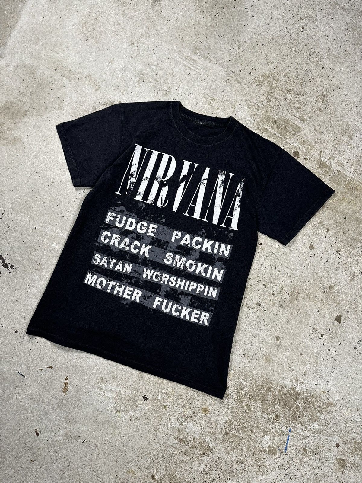 Nirvana Vintage Y2K Nirvana Vestibule Band Tour Tee Size US S / EU 44-46 / 1 - 10 Thumbnail
