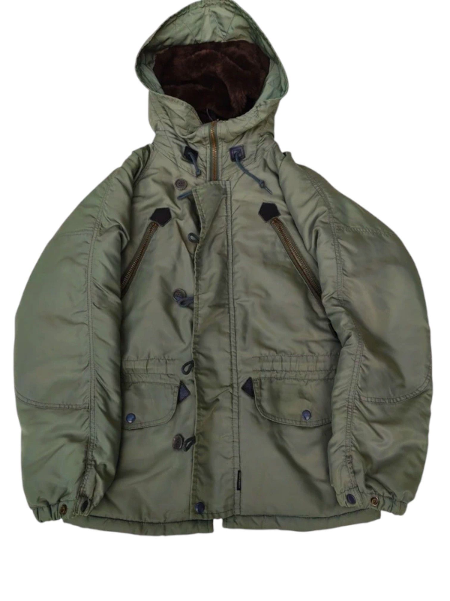Zucca Cabane de Zucca Military Parka CZ-64 – 2006 A/W Size US S / EU 44-46 / 1 - 1 Thumbnail