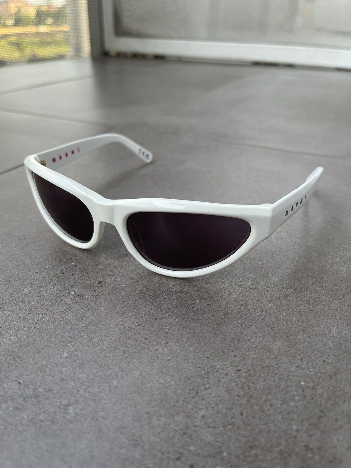 Marni !DS! Marni Mavericks Ghost White Sunglasses Sunglasses Size ONE SIZE - 5 Thumbnail