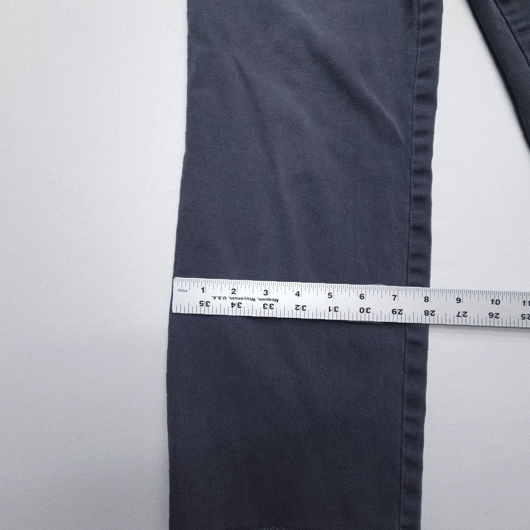 Faherty Faherty Pants in Washed Black Size 27 Cotton Blend Chino Straight Flat Front Regular Classic City Womens Size 27" / US 4 / IT 40 - 6 Thumbnail