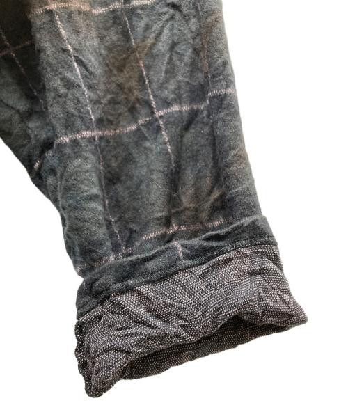 Yohji Yamamoto Yohji Yamamoto pour homme 20AW Dyed Check Gown Coat Size US L / EU 52-54 / 3 - 6 Thumbnail