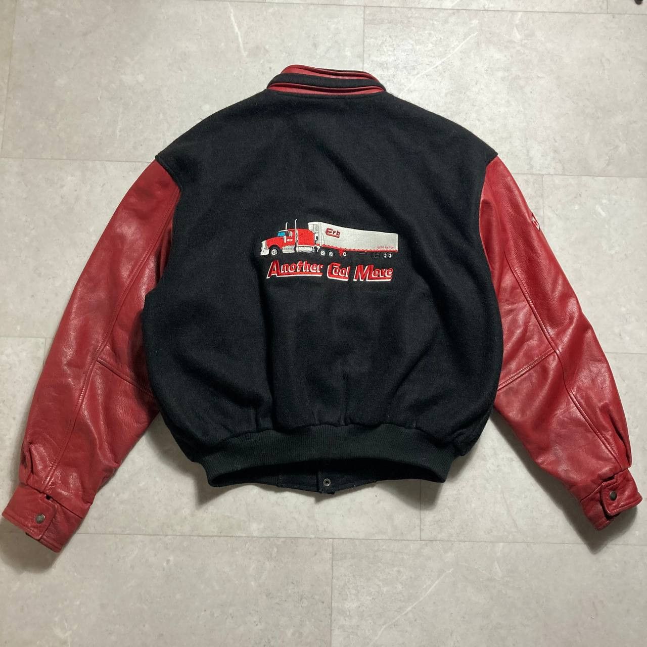 Vintage Vintage Erb Transport Trenton Ontario Canada Bomber Jacket Size US XL / EU 56 / 4 - 6 Thumbnail
