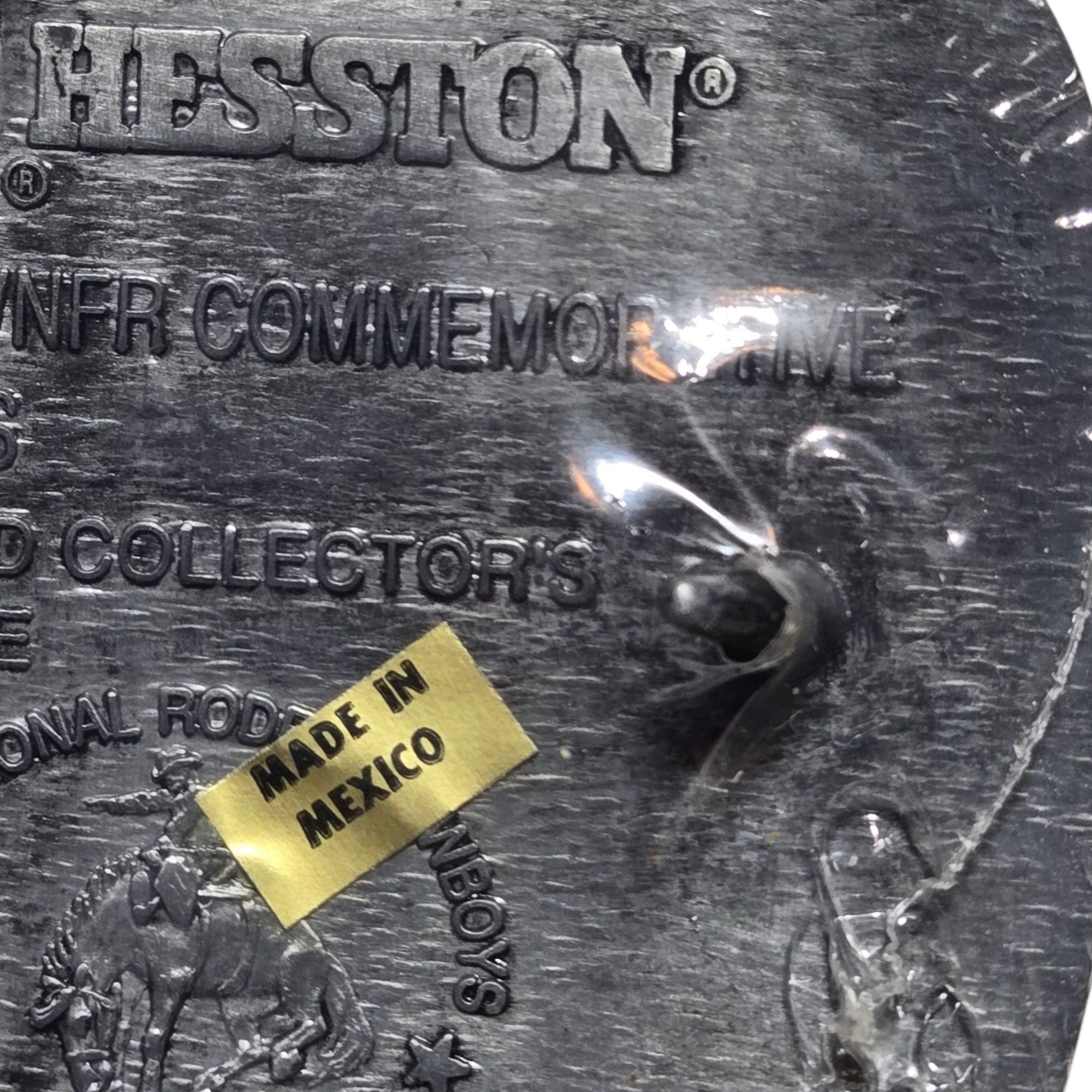 Other 2001 NFR Belt Buckle Hesston National Finals Rodeo NOS Vinta Size ONE SIZE - 7 Thumbnail