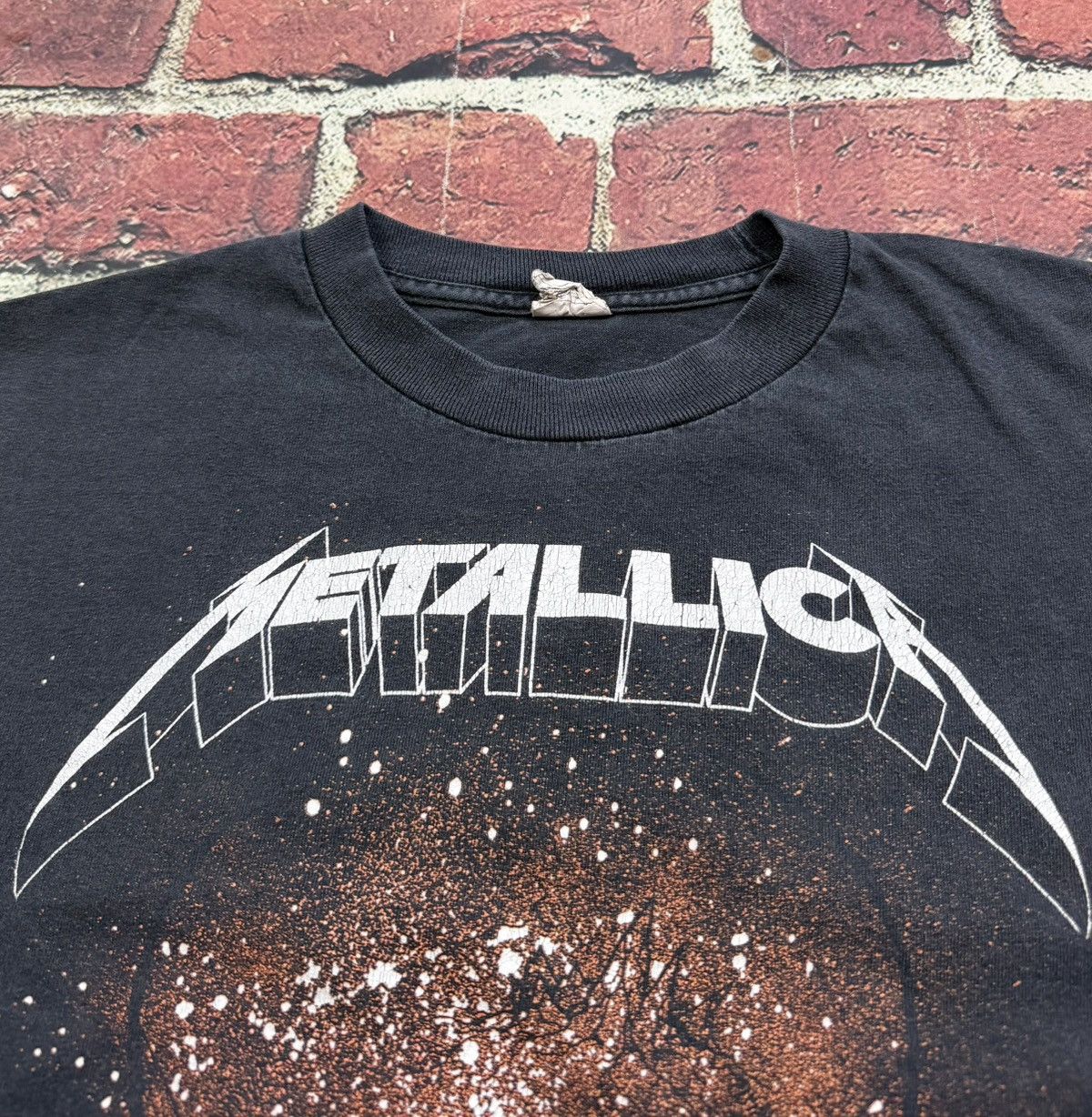 Metallica Vintage METALLICA Band T Shirt Skull Graphic Faded Black y2k Size US M / EU 48-50 / 2 - 4 Thumbnail