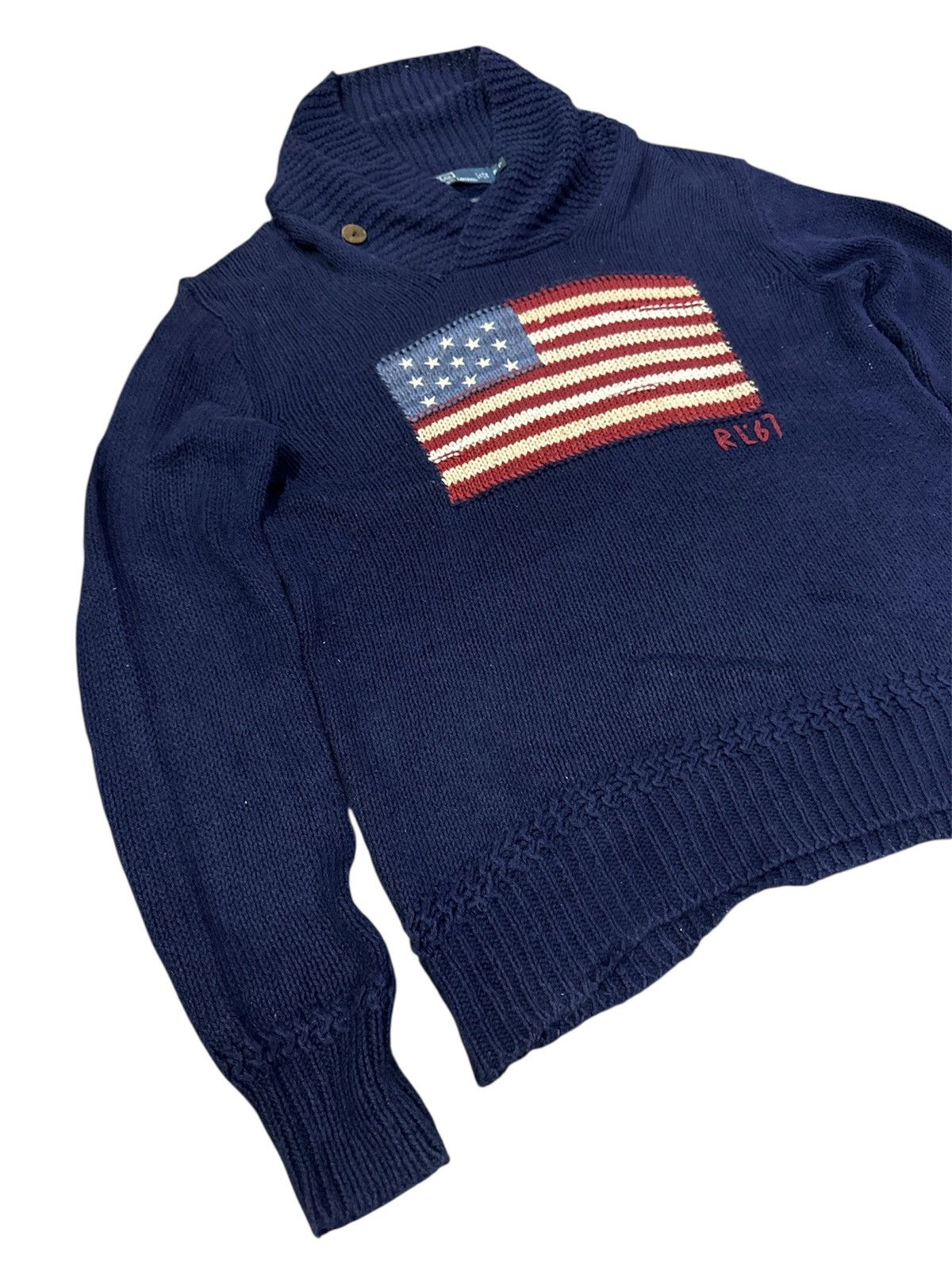 Polo Ralph Lauren Vintage Polo Ralph Lauren American Flag Size US S / EU 44-46 / 1 - 4 Thumbnail