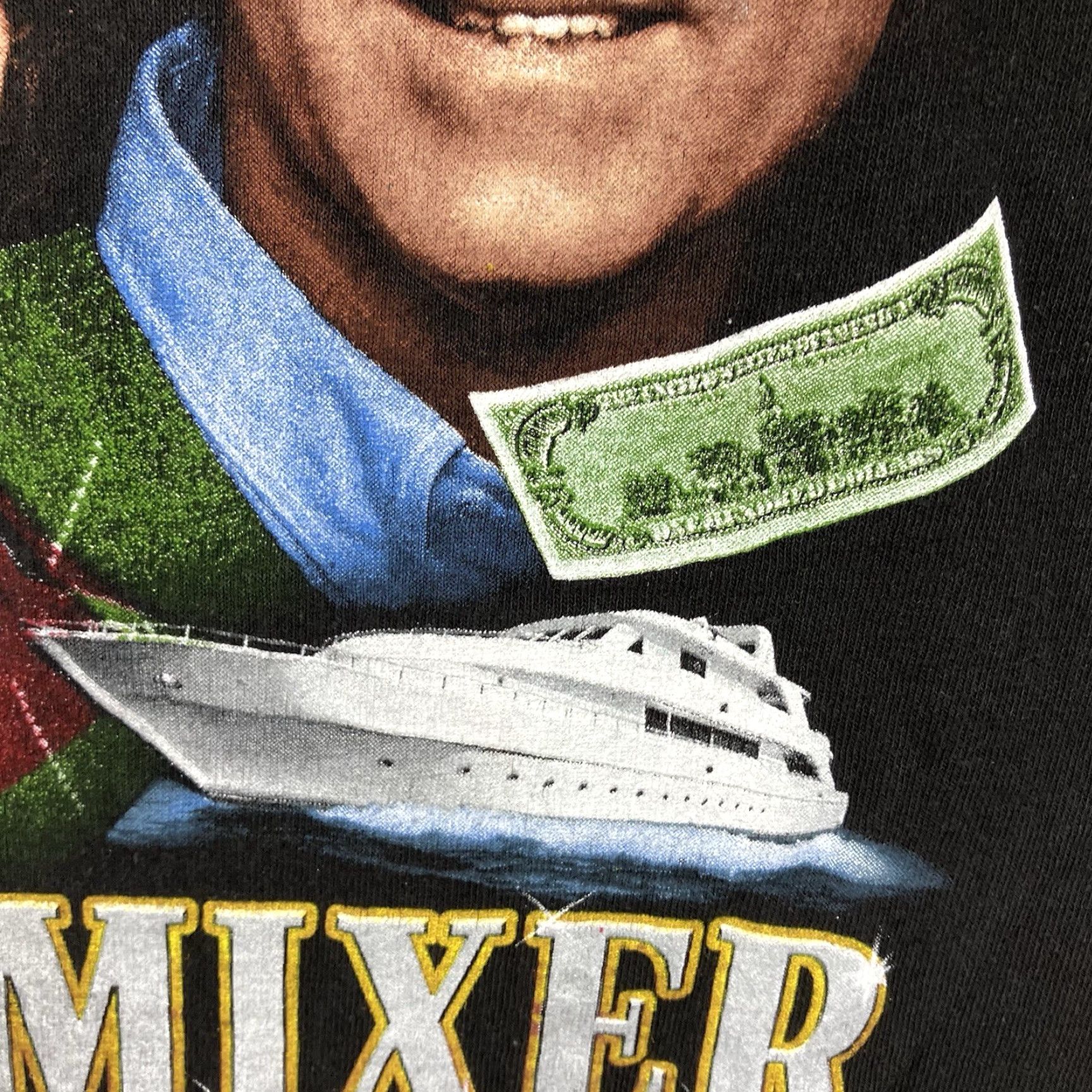 Changes Prestige Worldwide Step Brothers Artwork Catalina Wine Mixer T-Shirt Size M Black Mens Cotton Crew Neck Short Sleeve Graphic Print 2020s Regular Fit Size US M / EU 48-50 / 2 - 7 Thumbnail