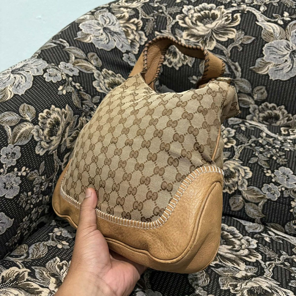 Gucci 🔥GUCCI THE NEW JACKIE HOBO BAG MONOGRAM Size ONE SIZE - 2 Thumbnail