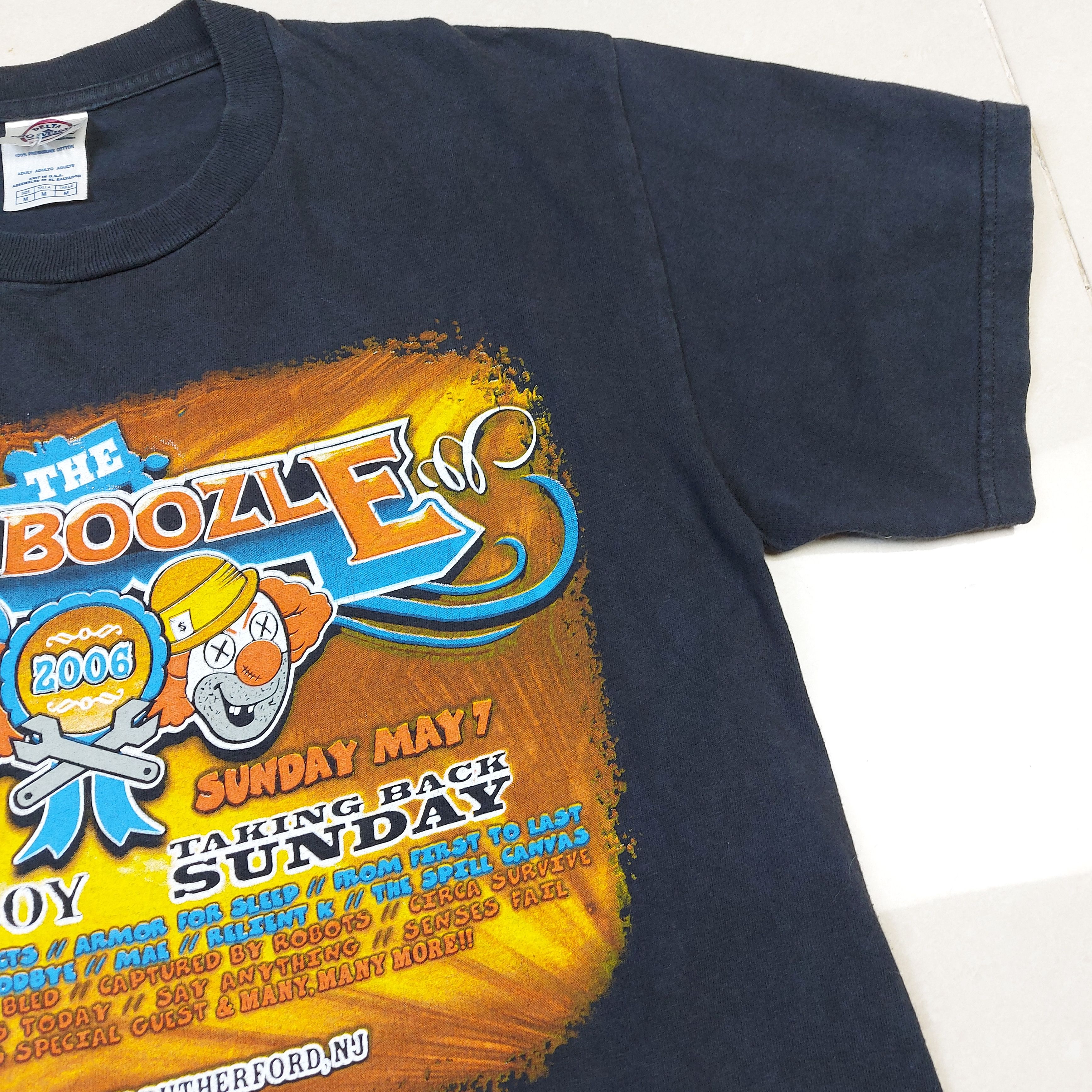 Band Tees VTG 2006 The Bamboozle Taking Back Sunday Fall Out Boy TEE Size US S / EU 44-46 / 1 - 7 Thumbnail