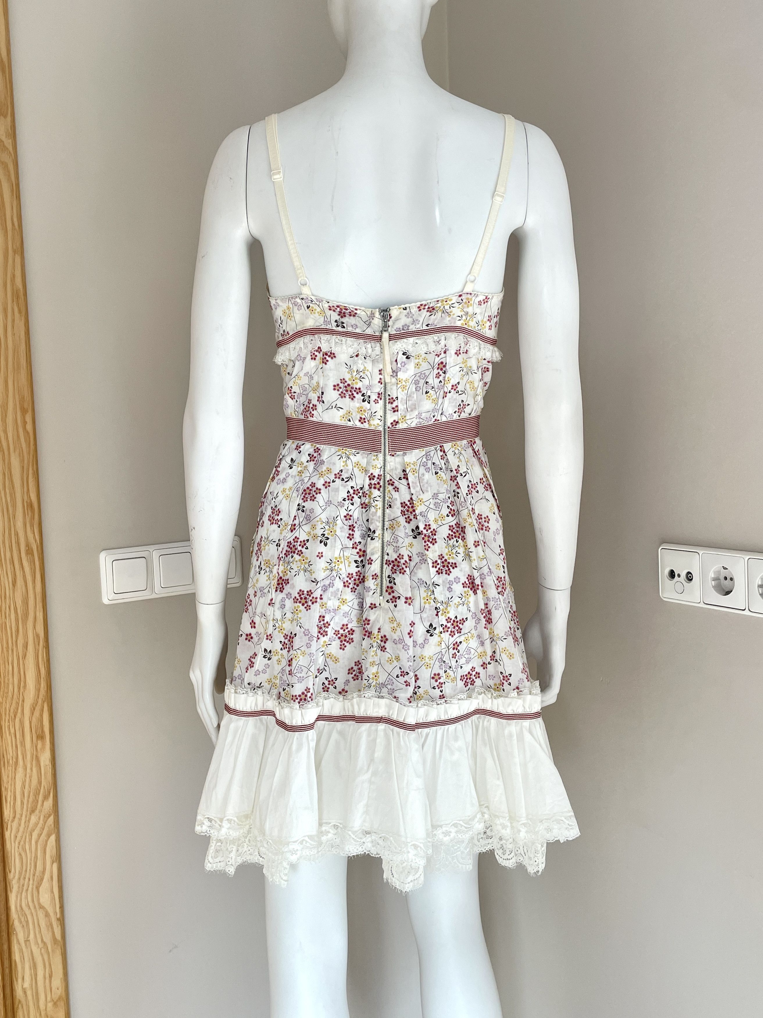 Dolce & Gabbana floral white dress Size M / US 6-8 / IT 42-44 - 4 Thumbnail