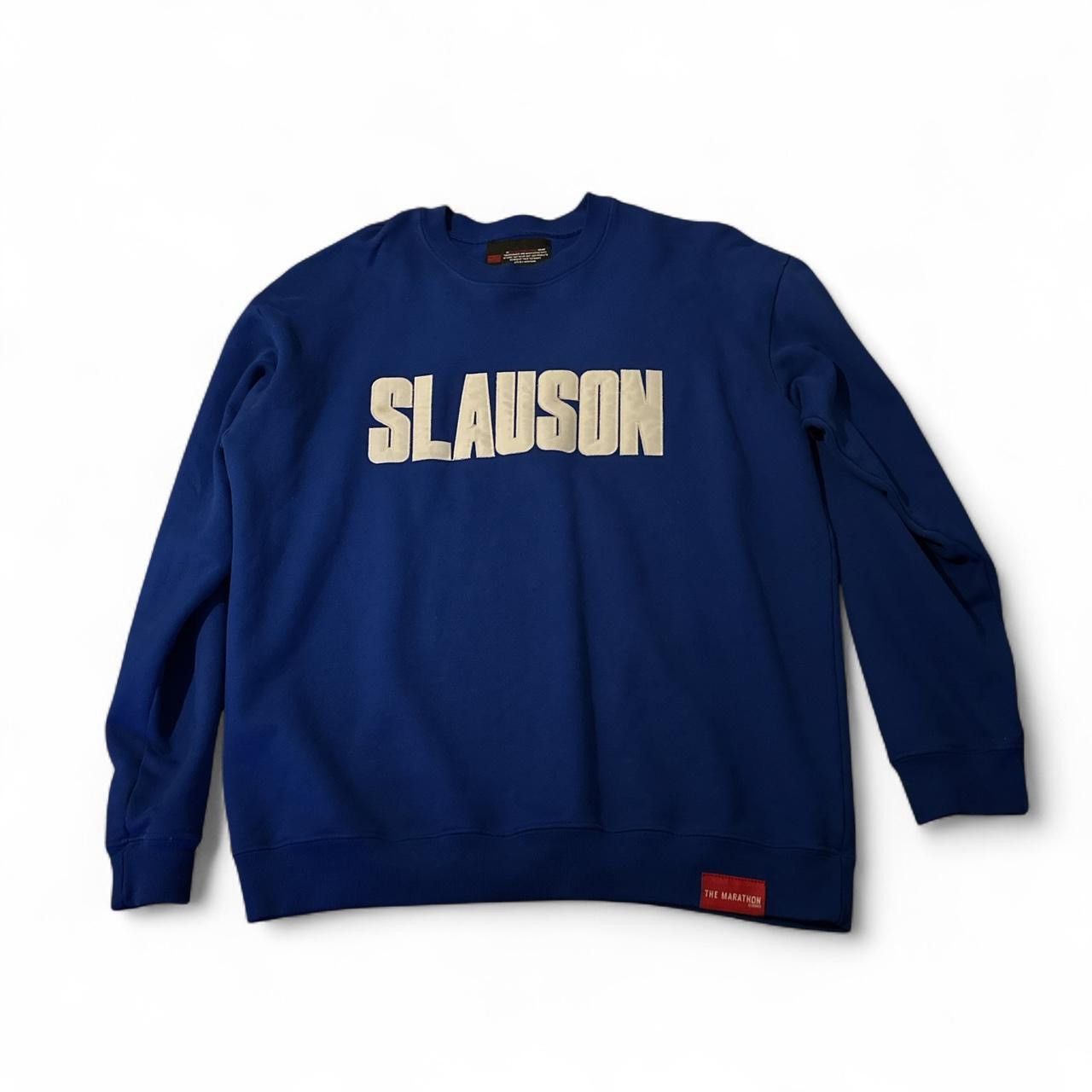 Vintage Navy blue Slauson crewneck sweatshirt Size US L / EU 52-54 / 3 - 1 Thumbnail