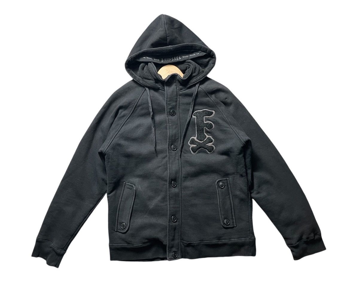 Freshjive 2000s FRESHJIVE HOODIE ZIPPER BUTTON RARE DESIGN Size US M / EU 48-50 / 2 - 1 Thumbnail