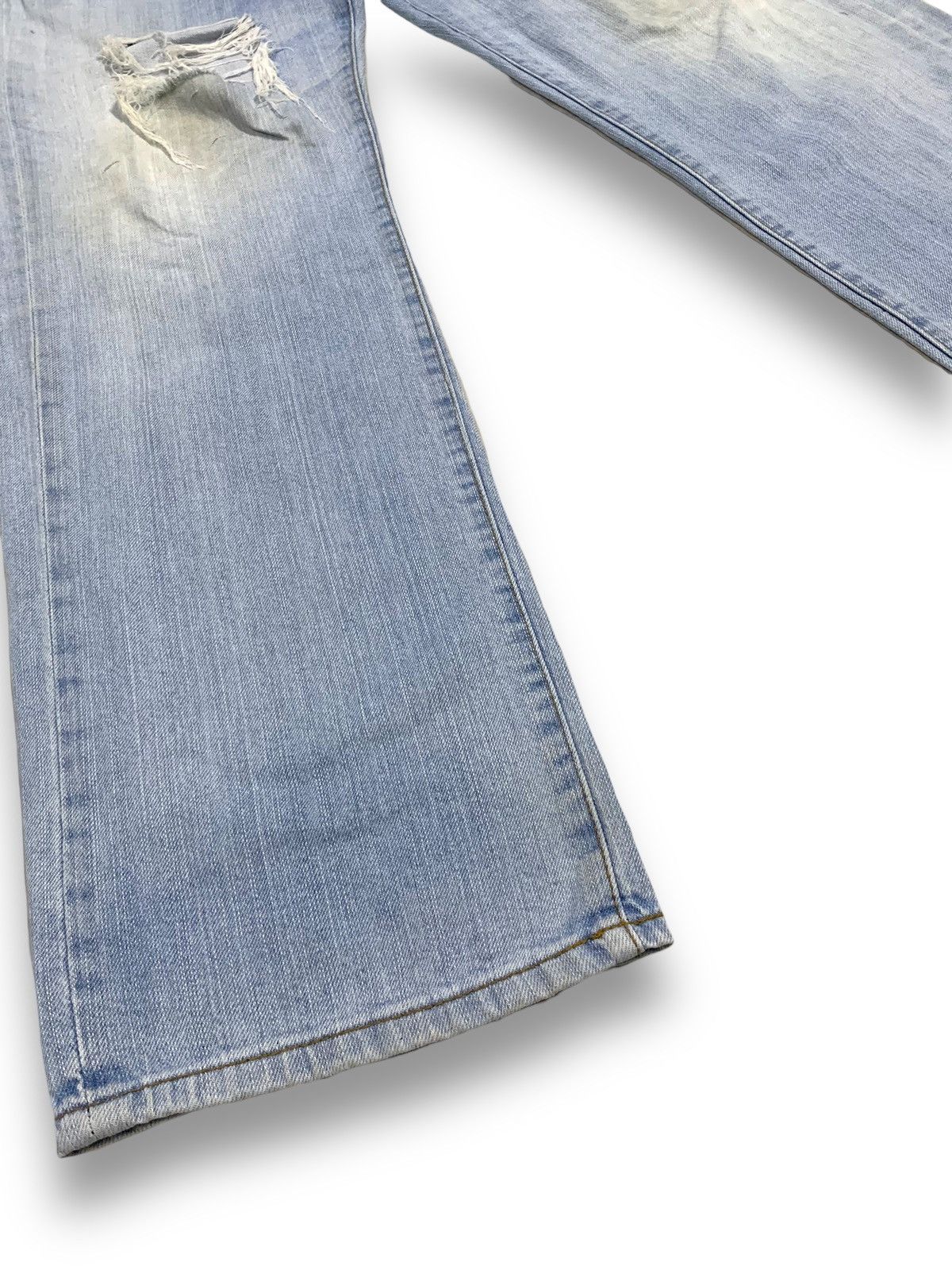 Hanes Vintage 80s Hanes North Carolina Distressed Jeans Size US 33 - 10 Thumbnail